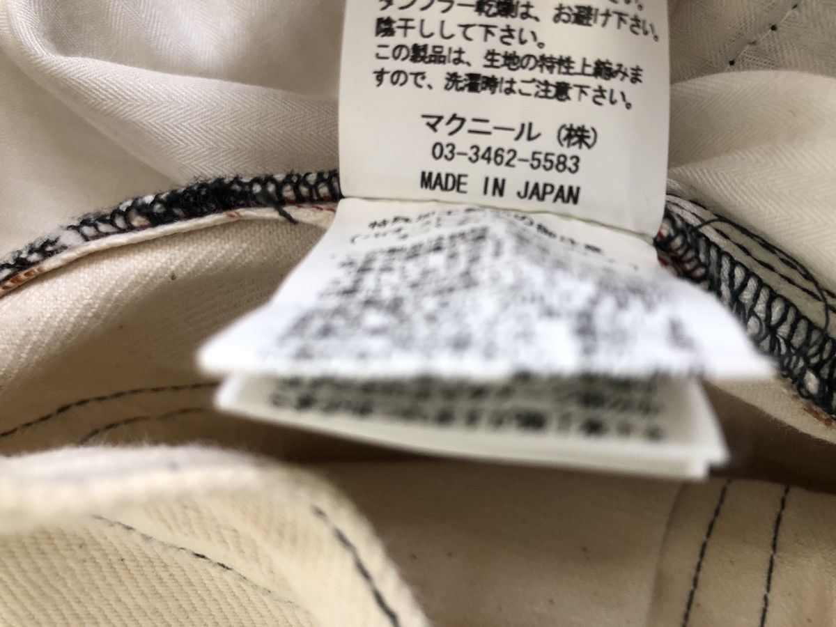 roarguns Roarguns Japan Distressed Selvedge Denim White Pant Size US 34 / EU 50 - 16 Thumbnail