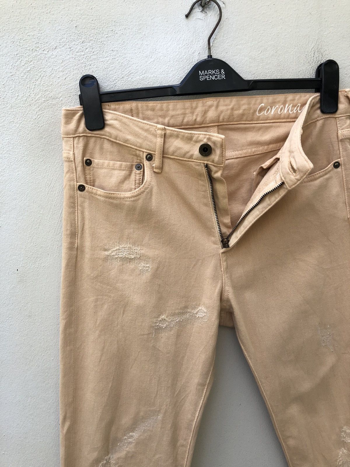 Japan Blue Japan Blue Coronado Distressed Coloured Skinny Jeans Size US 30 / EU 46 - 9 Thumbnail