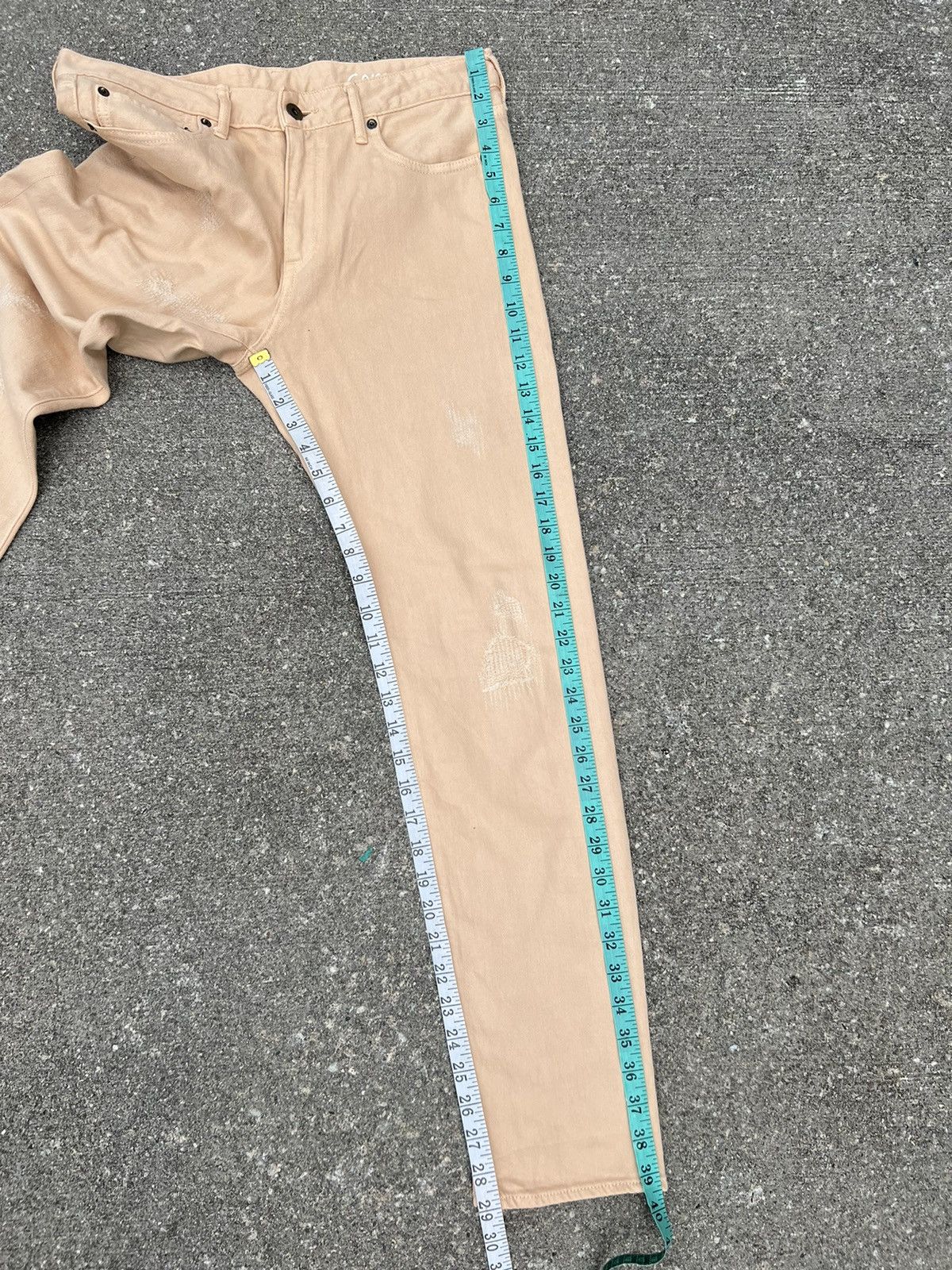 Japan Blue Japan Blue Coronado Distressed Coloured Skinny Jeans Size US 30 / EU 46 - 4 Thumbnail