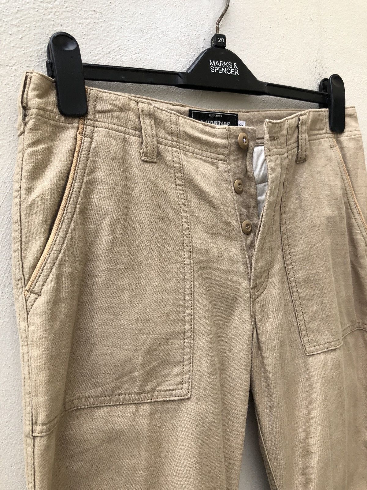 *A VONTADE Japan Brand A Vontade Made in Japan Fatigue Trouser Pant Size US 30 / EU 46 - 8 Thumbnail