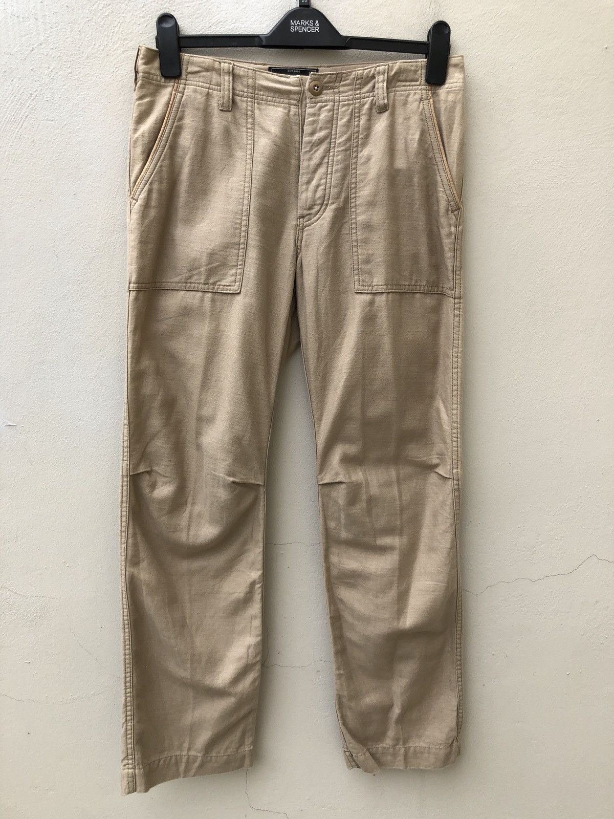 *A VONTADE Japan Brand A Vontade Made in Japan Fatigue Trouser Pant Size US 30 / EU 46 - 6 Thumbnail