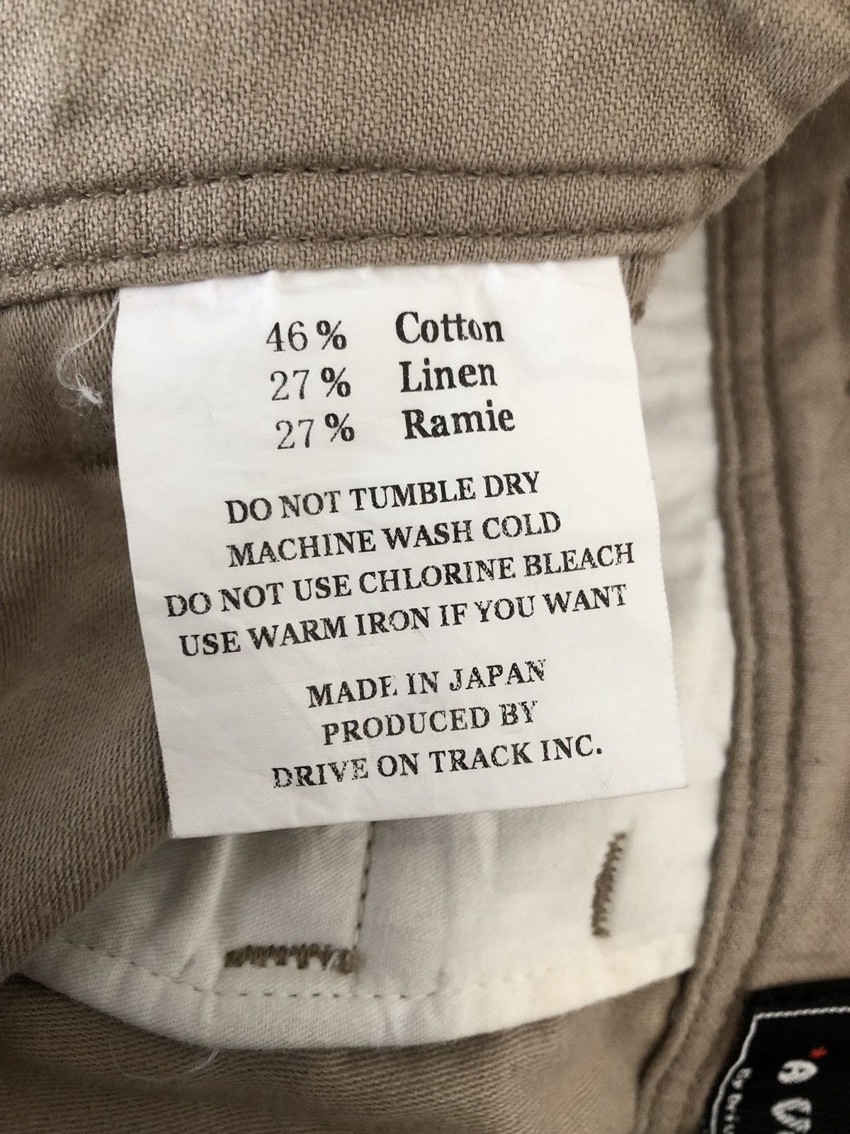 *A VONTADE Japan Brand A Vontade Made in Japan Fatigue Trouser Pant Size US 30 / EU 46 - 16 Thumbnail