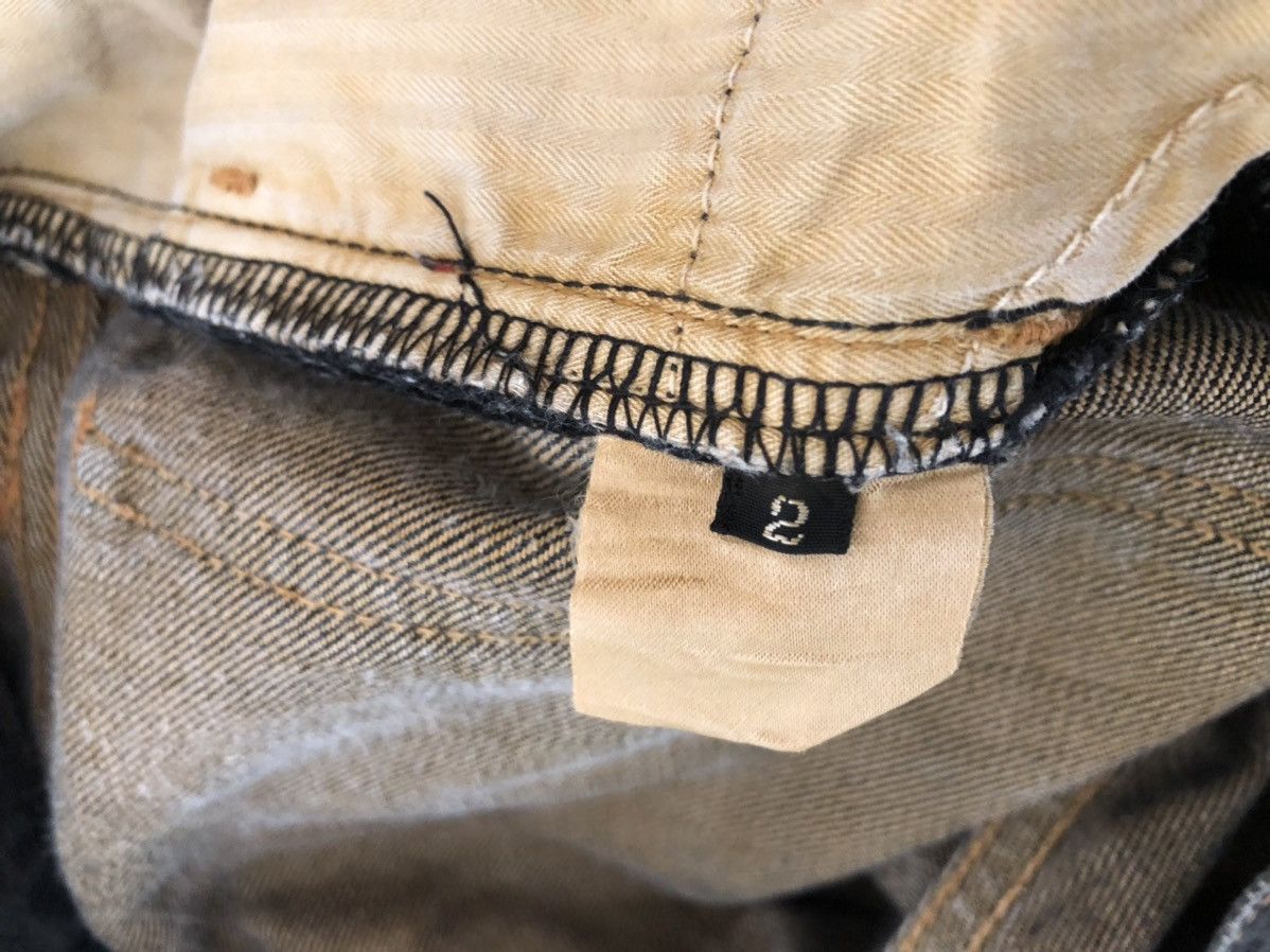 Japanese Brand × roarguns Vintage Roarguns Japan Distressed Ripped Fade Denim Jeans Size US 31 - 25 Thumbnail