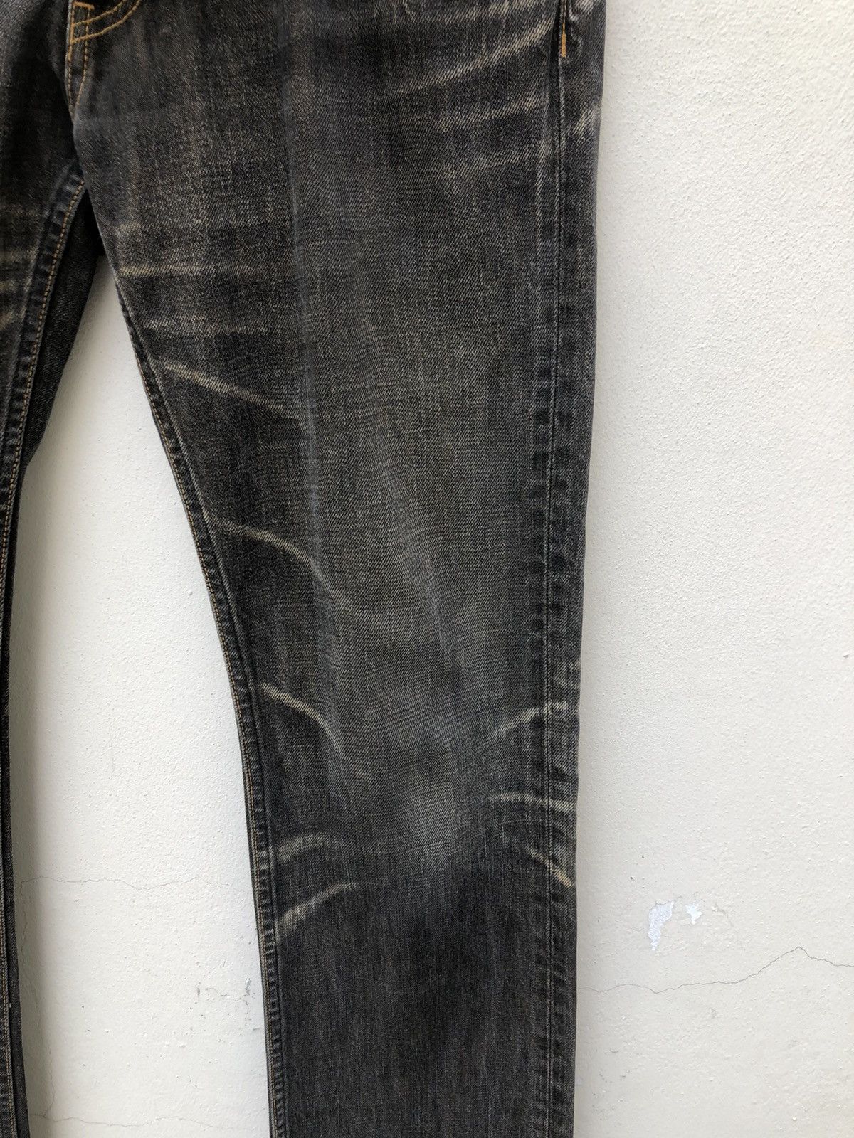 Japanese Brand × roarguns Vintage Roarguns Japan Distressed Ripped Fade Denim Jeans Size US 31 - 14 Thumbnail
