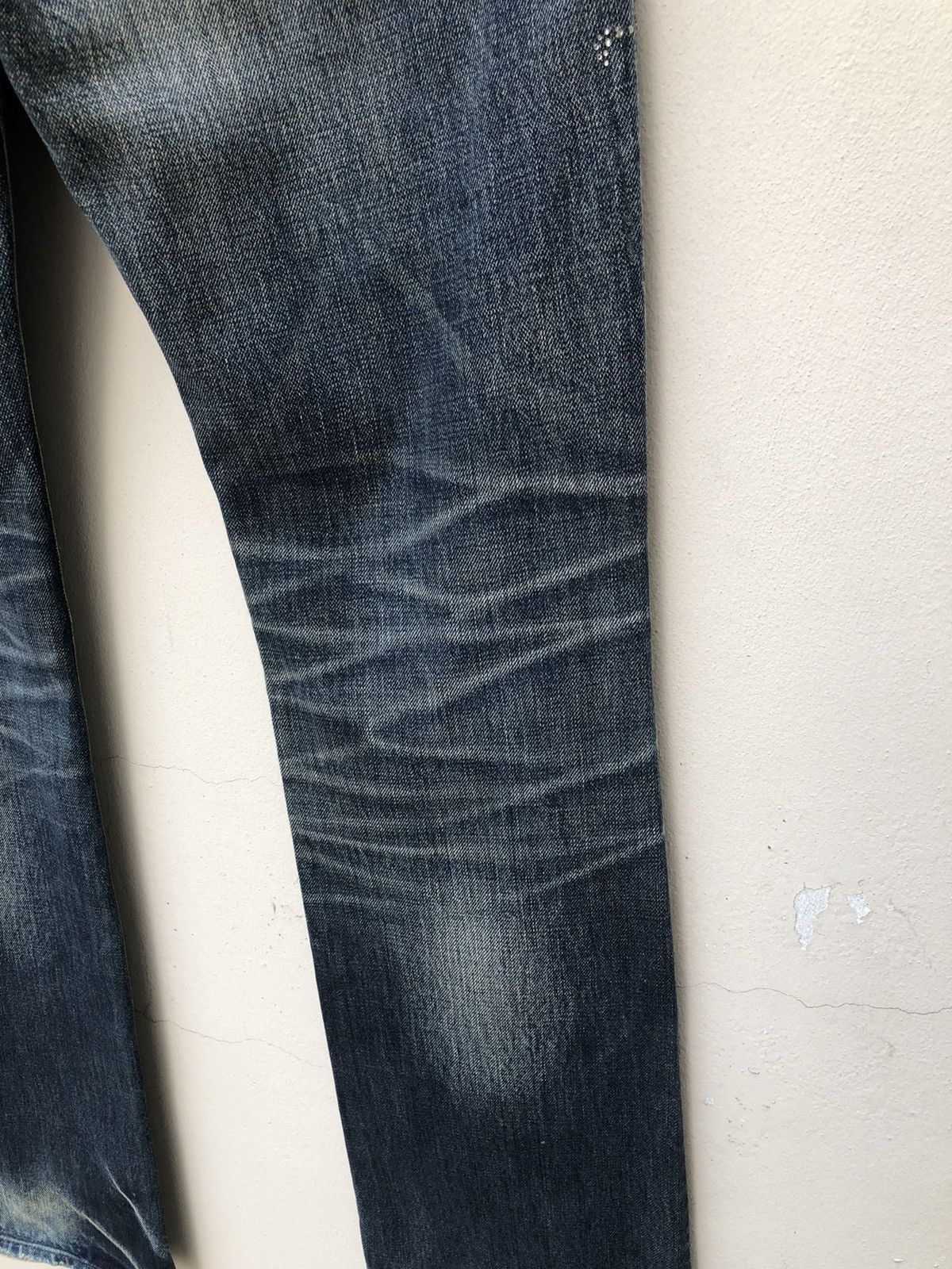 roarguns ROARGuns Made in Japan Slightly Ripped Denim Jeans Size US 32 / EU 48 - 20 Thumbnail