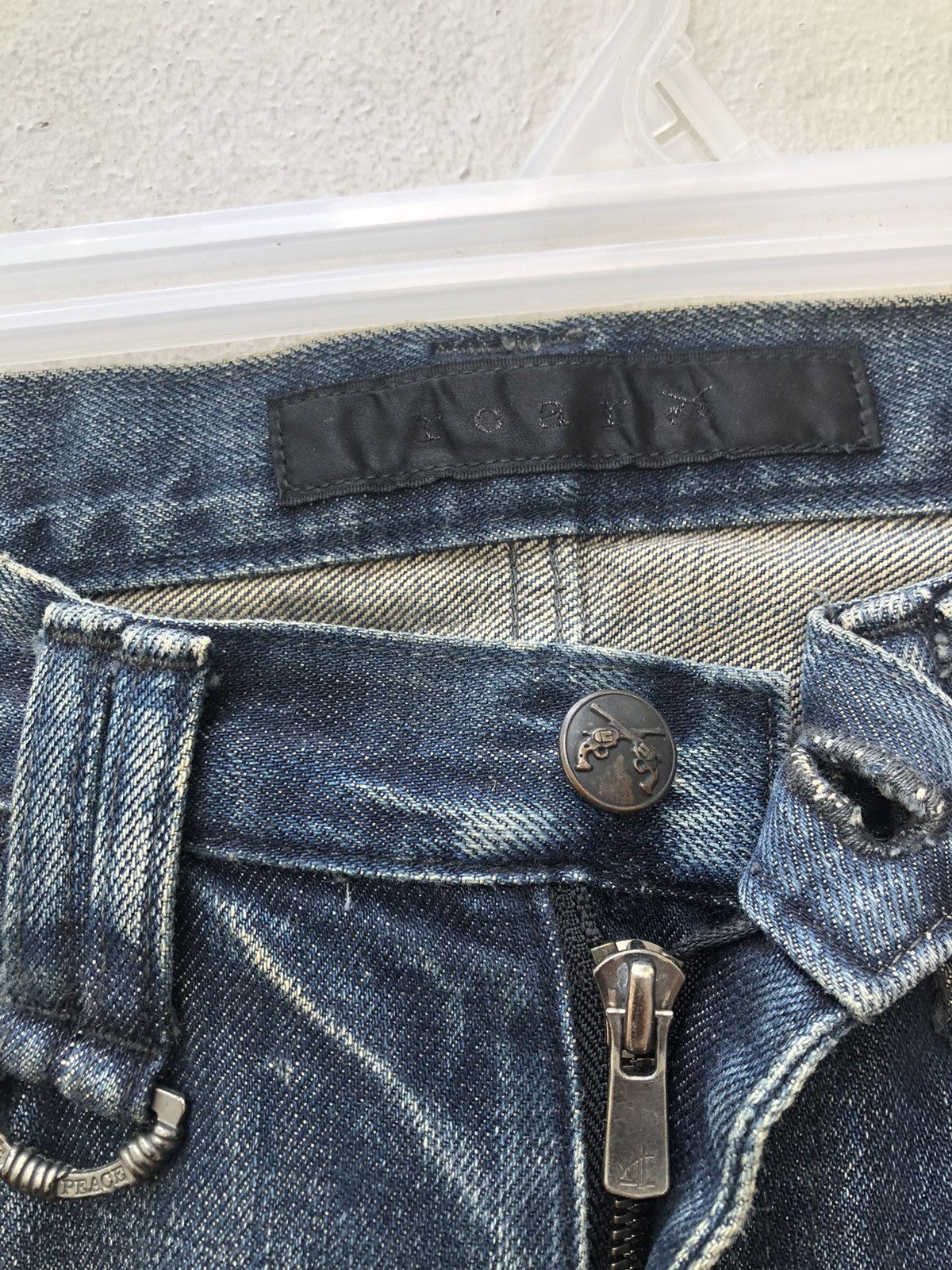 roarguns ROARGuns Made in Japan Slightly Ripped Denim Jeans Size US 32 / EU 48 - 3 Thumbnail