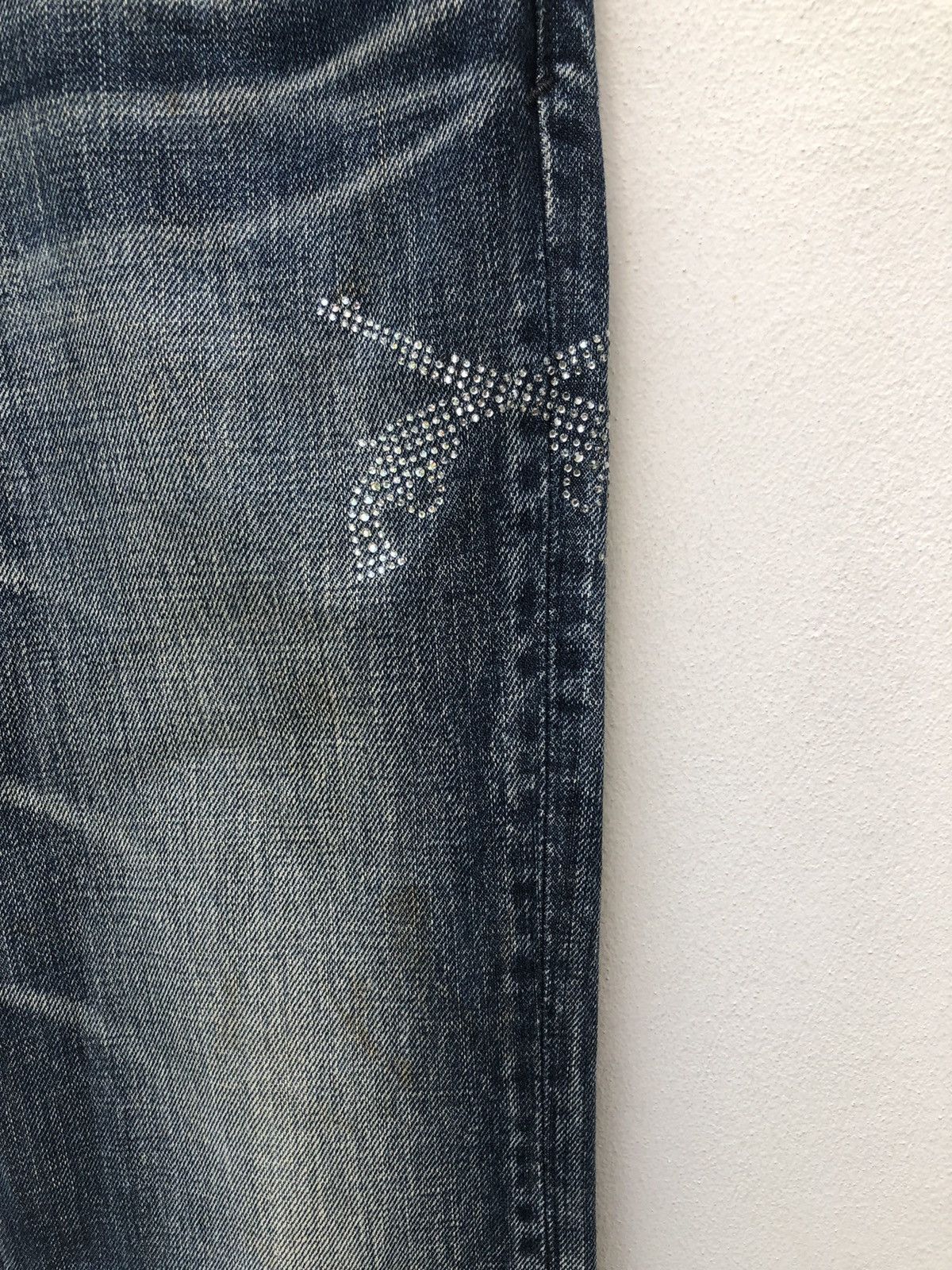 roarguns ROARGuns Made in Japan Slightly Ripped Denim Jeans Size US 32 / EU 48 - 11 Thumbnail