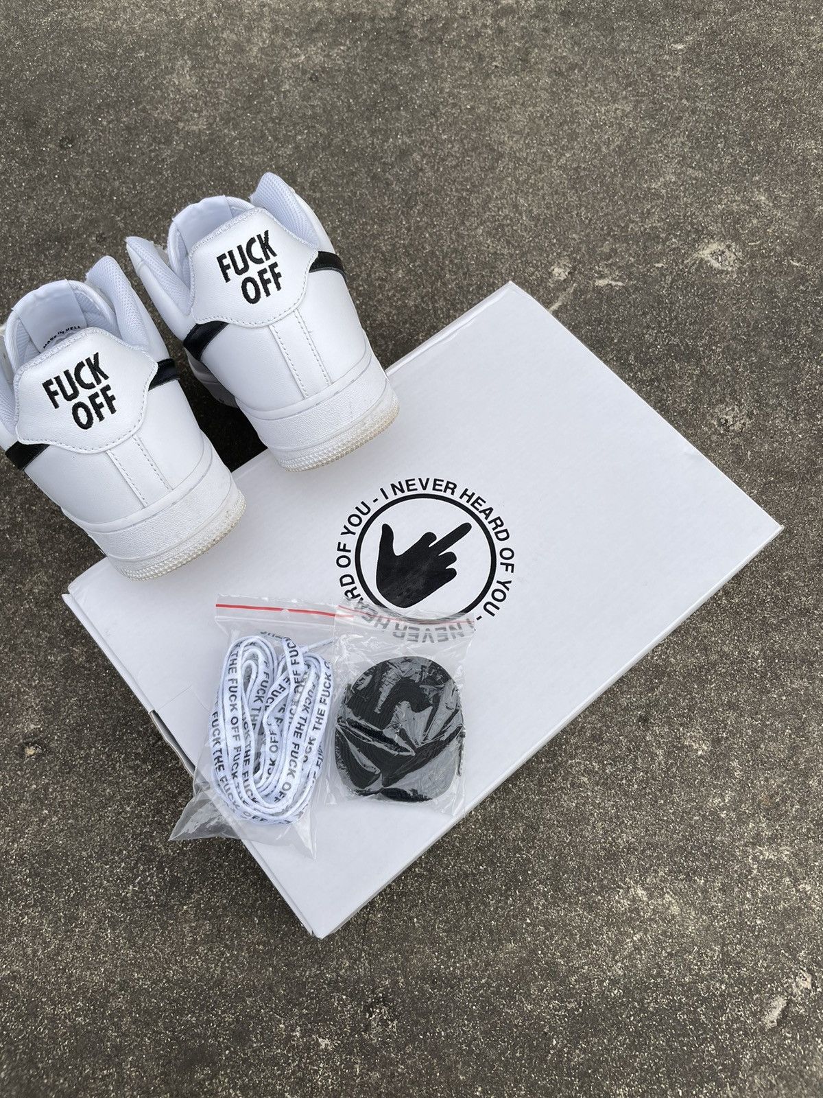 Nike × Vintage × ineverheardofyou Ineverheardofyou Air Force 1s Size US 11 / EU 44 - 3 Thumbnail