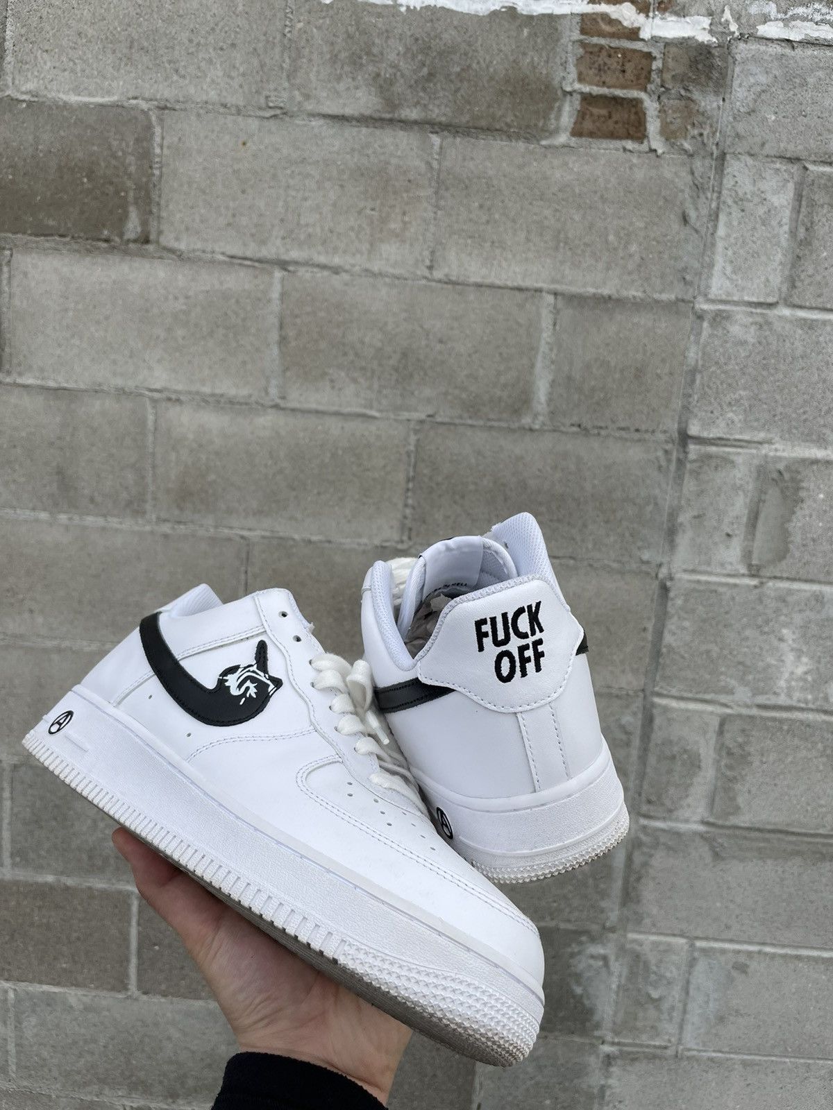 Nike × Vintage × ineverheardofyou Ineverheardofyou Air Force 1s Size US 11 / EU 44 - 8 Thumbnail