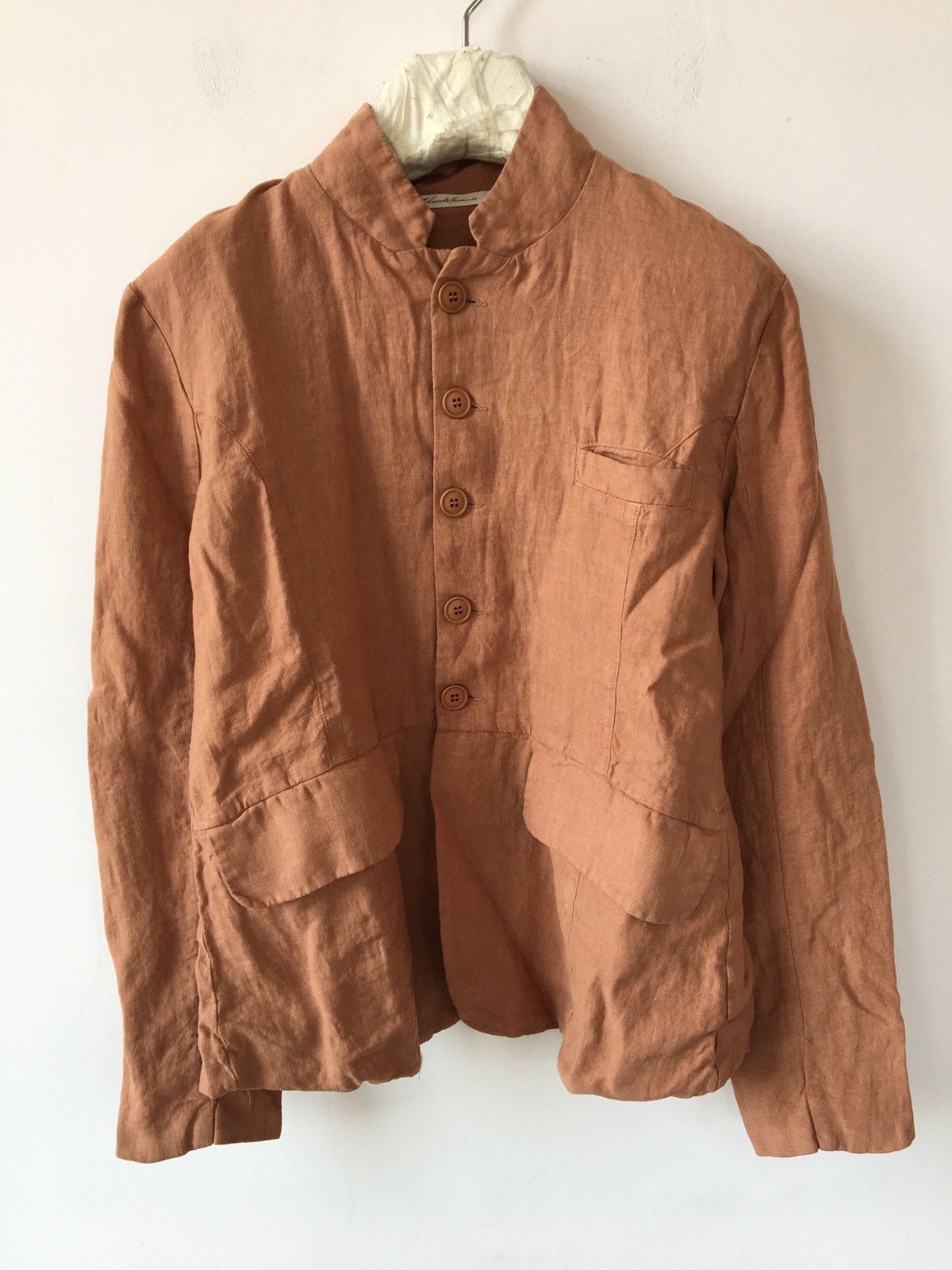 Aleksandr Manamis Aleksandr Manamis Linen Blazer Jacket Size US S / EU 44-46 / 1 - 2 Thumbnail