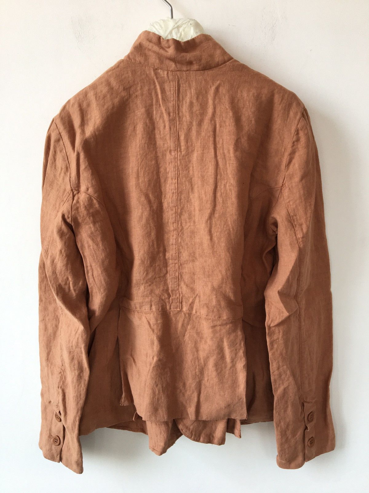 Aleksandr Manamis Aleksandr Manamis Linen Blazer Jacket Size US S / EU 44-46 / 1 - 3 Thumbnail