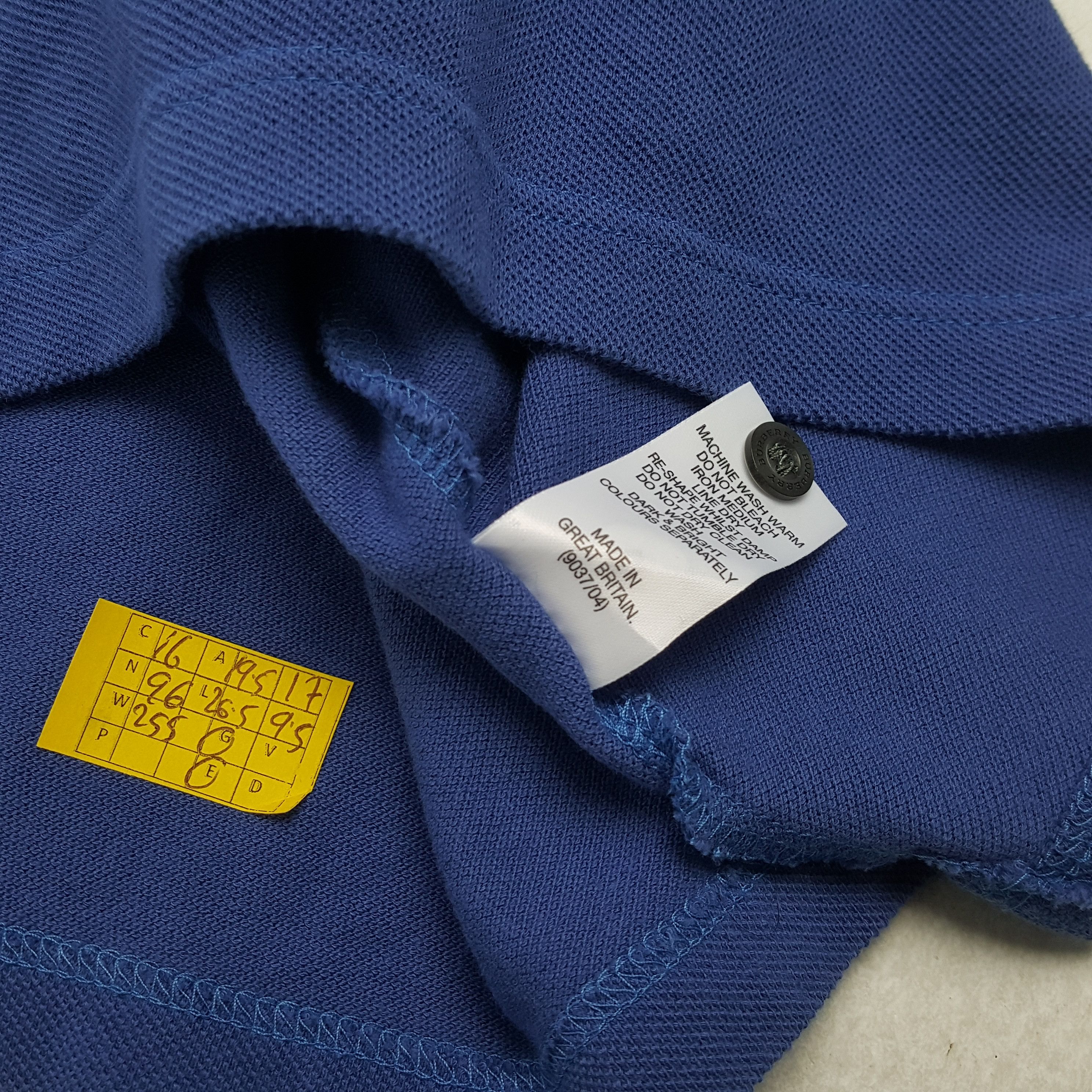 Burberry Vintage BURBERRY LONDON Nova Check Collar Style Polo Shirt Size US M / EU 48-50 / 2 - 4 Thumbnail