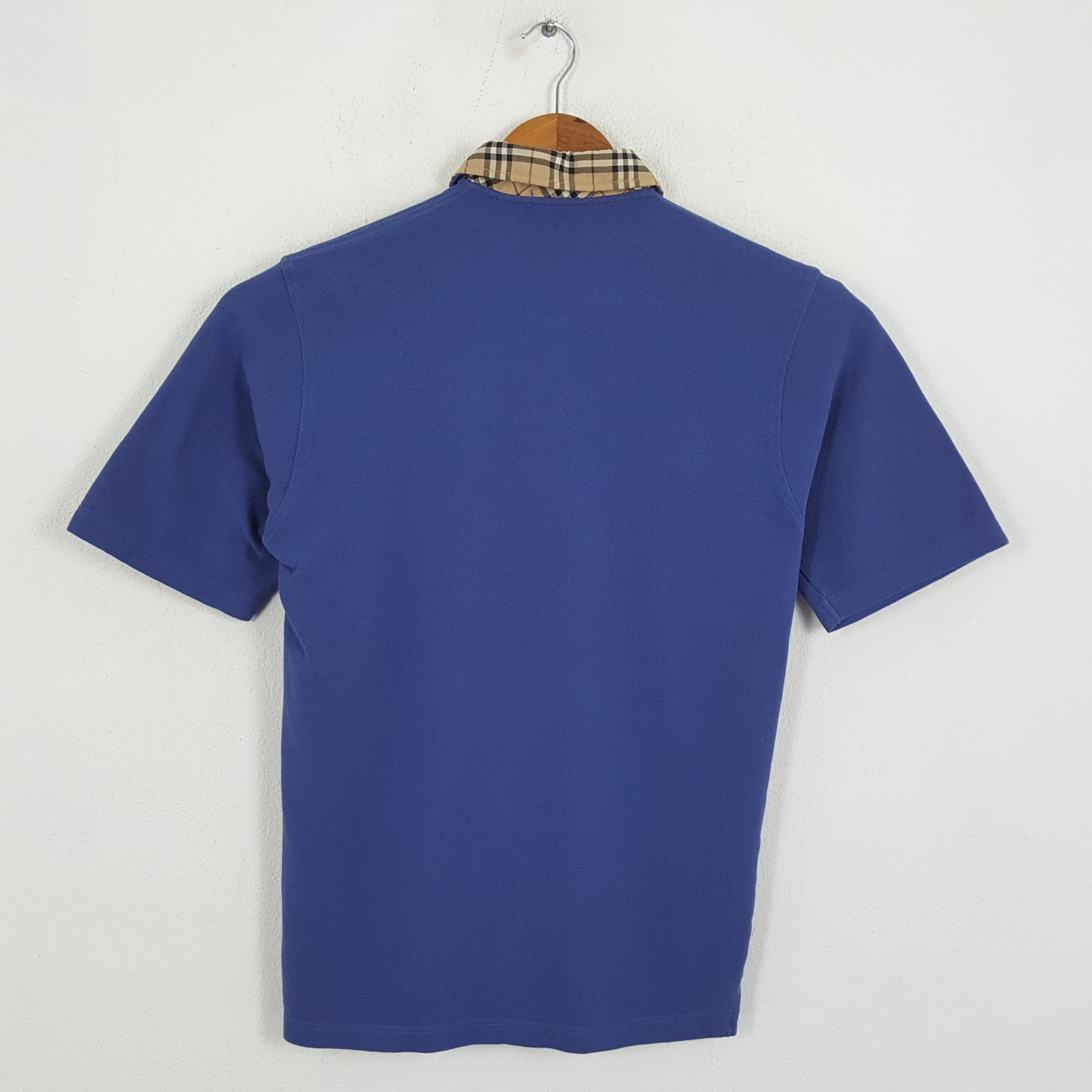 Burberry Vintage BURBERRY LONDON Nova Check Collar Style Polo Shirt Size US M / EU 48-50 / 2 - 3 Thumbnail