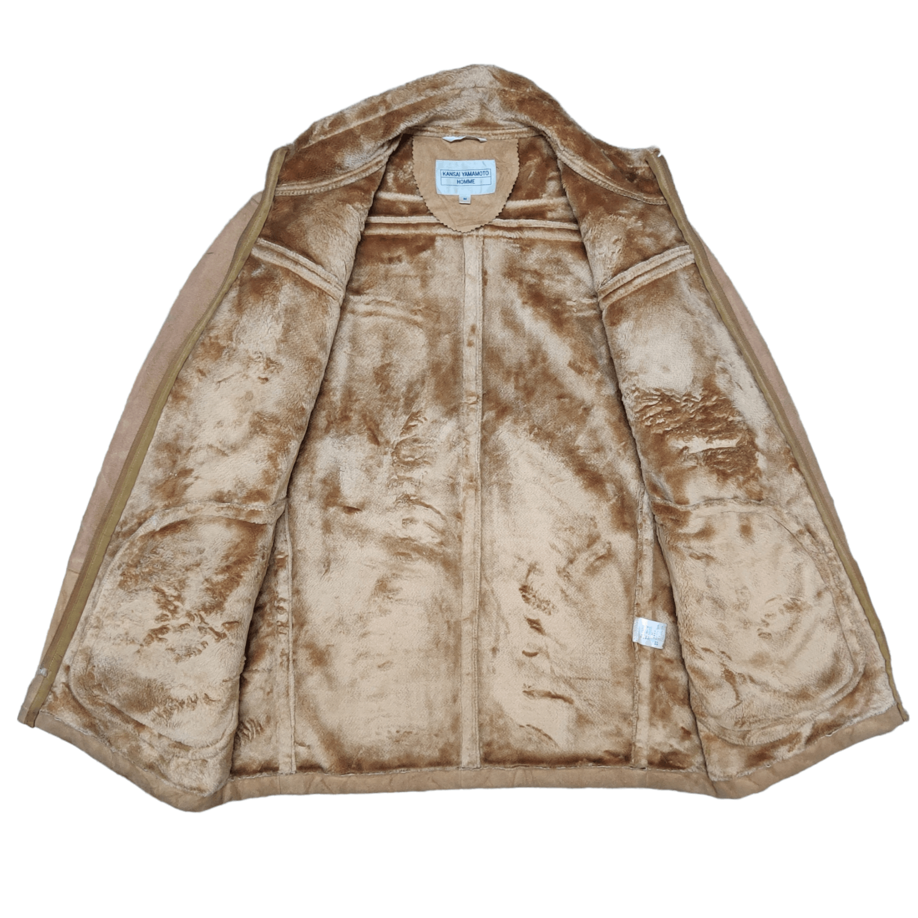 Kansai Yamamoto Vintage Kansai Yamamoto Homme Shearling Jacket Size US M / EU 48-50 / 2 - 7 Thumbnail