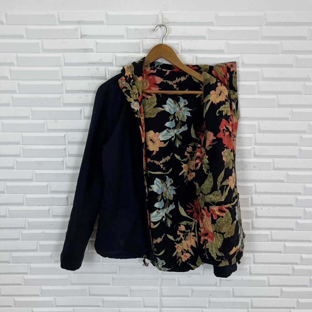 Japanese Brand RARE ZO TO TO REVERSIBLE JACKET FULL PRINT FLORAL FLOWER Size US M / EU 48-50 / 2 - 18 Thumbnail