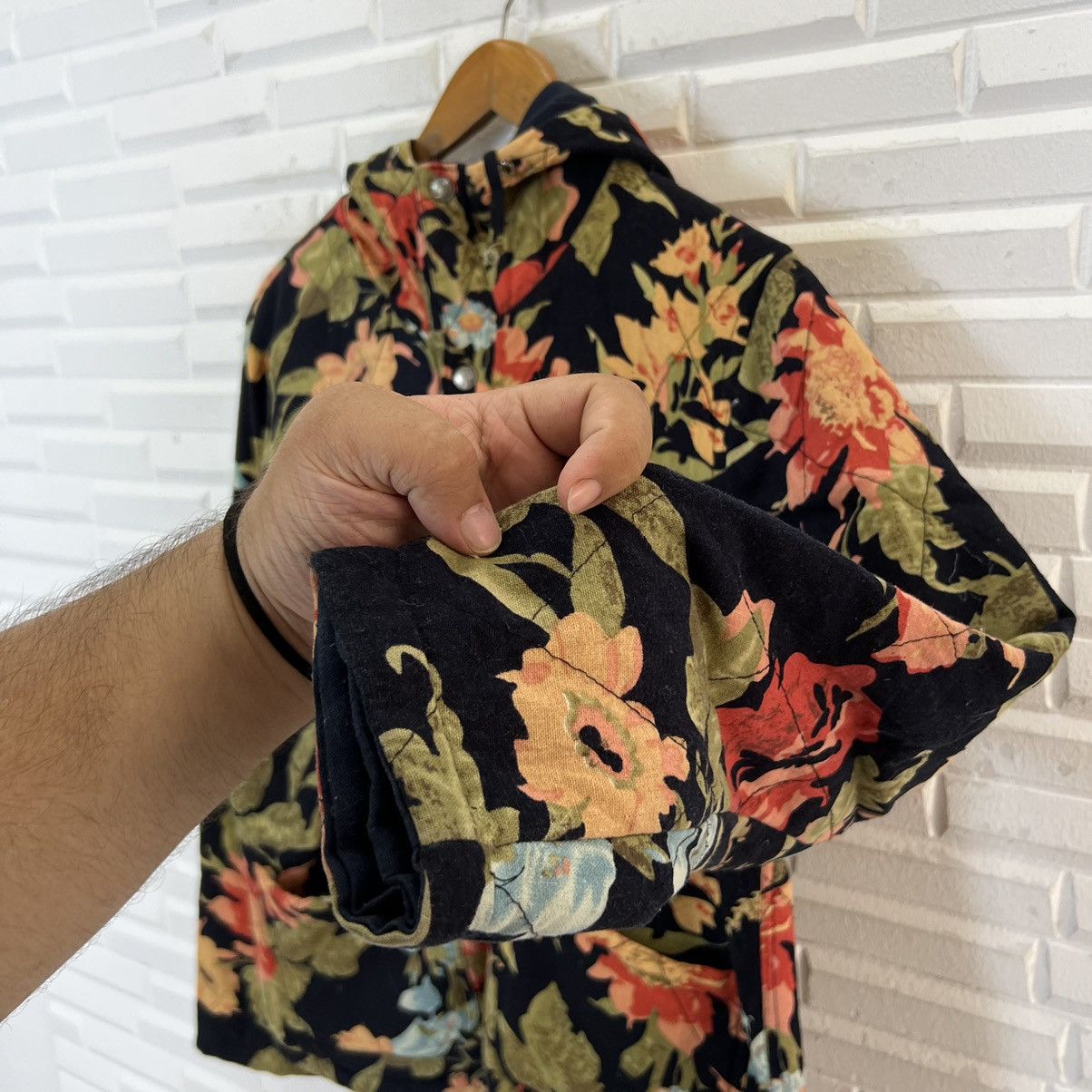 Japanese Brand RARE ZO TO TO REVERSIBLE JACKET FULL PRINT FLORAL FLOWER Size US M / EU 48-50 / 2 - 7 Thumbnail