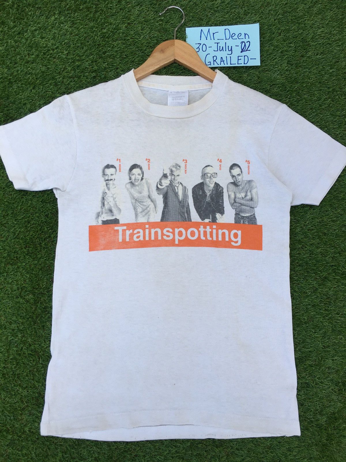 Vintage Vtg Trainspotting CastingPoster Comedy Movie Danny Boyle Tee Size US S / EU 44-46 / 1 - 5 Thumbnail