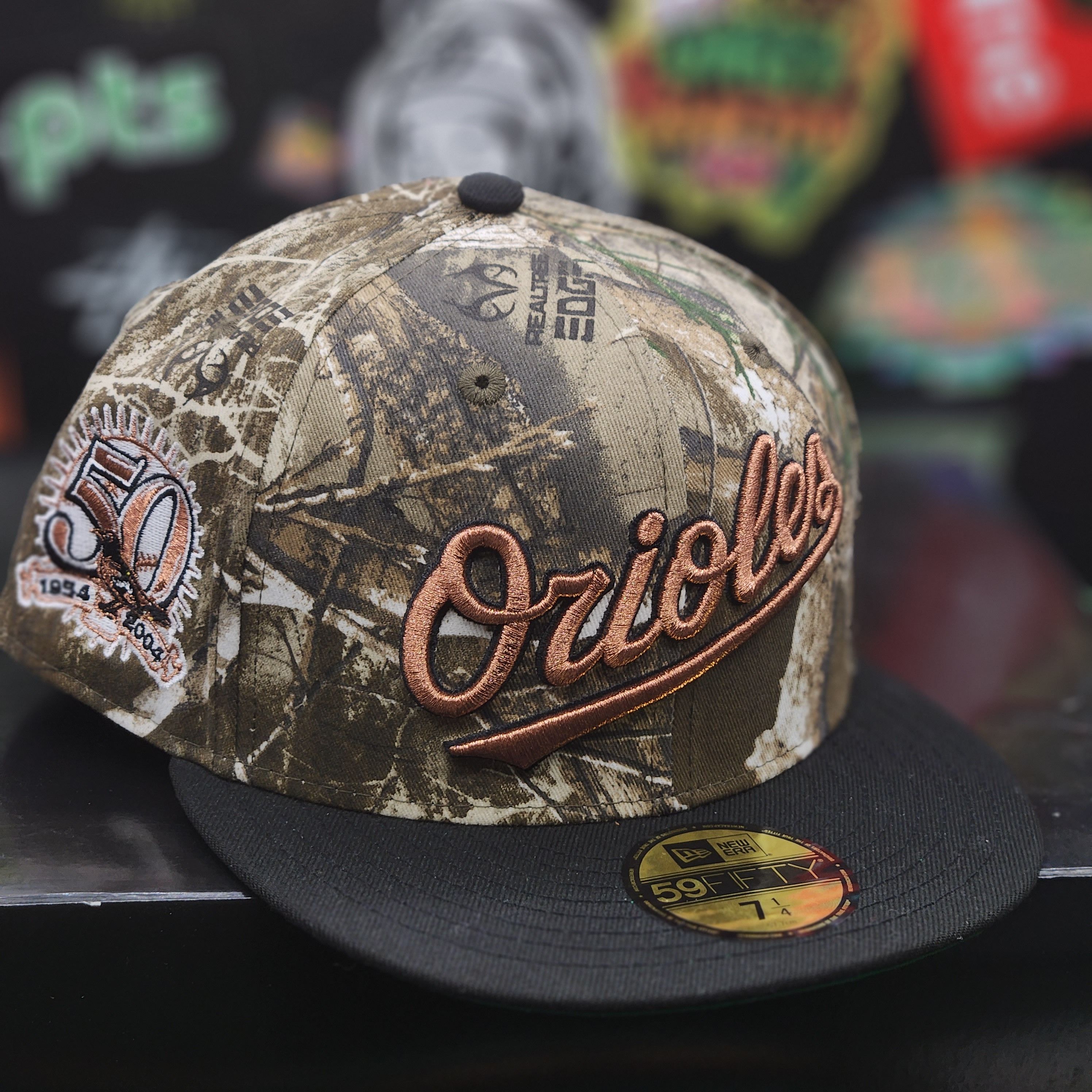 Casquette New Era Baltimore Orioles - Taille 7 5/8 - Noir - Occasion