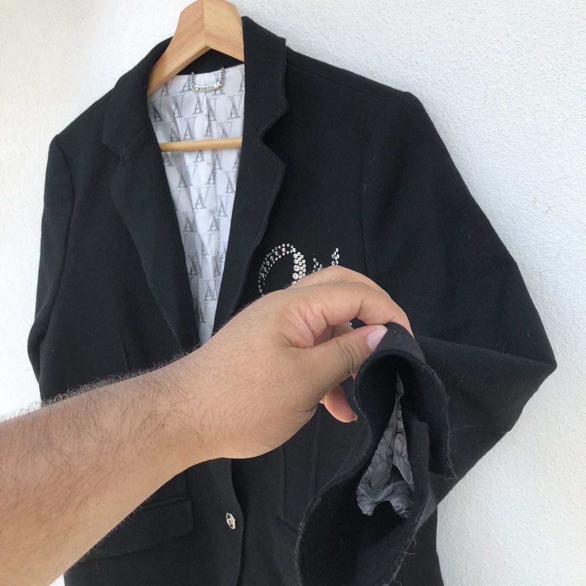 Japanese Brand LUXURY VALENZA BIG LOGO BLACK MADE IN JAPAN Size US M / EU 48-50 / 2 - 4 Thumbnail