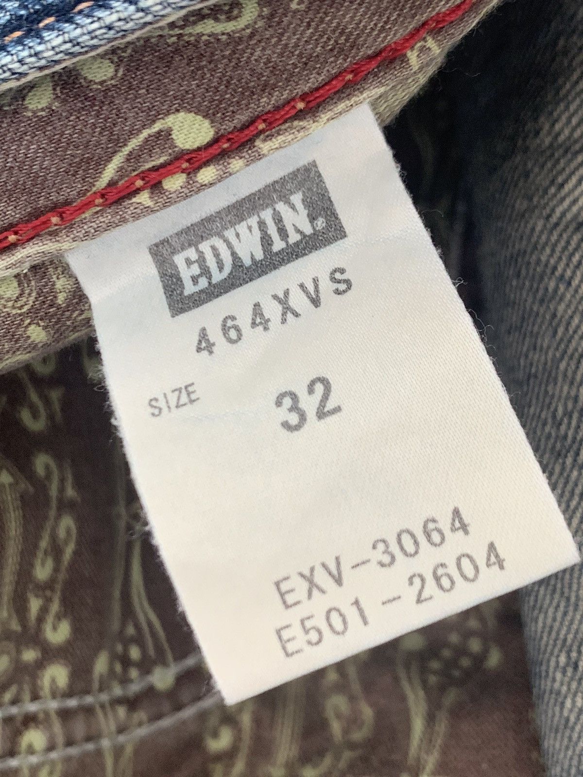 Edwin Vintage Edwin Suede Distressed Denim Jeans Size US 35 - 7 Thumbnail