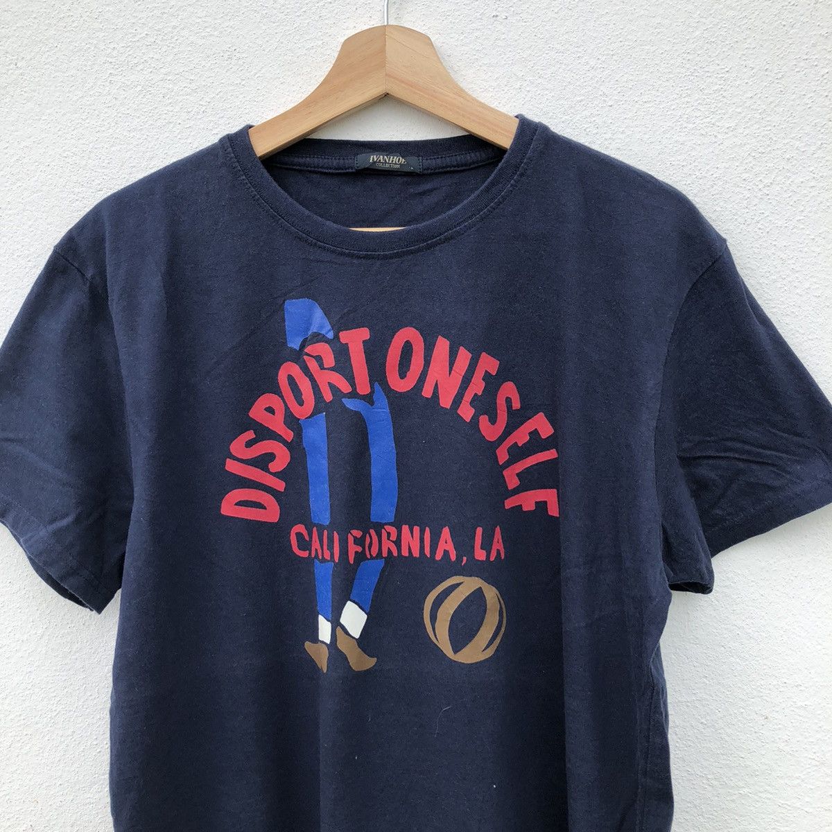 Japanese Brand IVANHOE COLLECTIONS T-SHIRT BIG LOGO Size US L / EU 52-54 / 3 - 3 Thumbnail