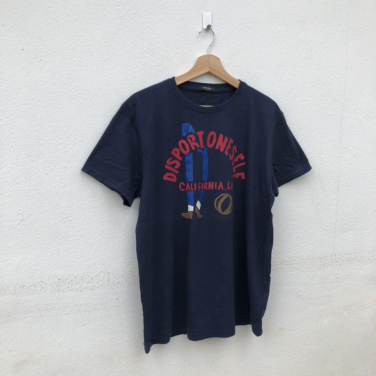 Japanese Brand IVANHOE COLLECTIONS T-SHIRT BIG LOGO Size US L / EU 52-54 / 3 - 2 Thumbnail