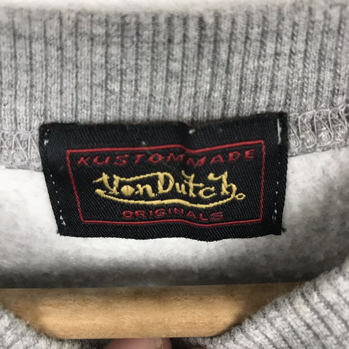 Von Dutch Von Dutch Crewneck Sweatshirt Jumper Pullover Sweater Size US M / EU 48-50 / 2 - 2 Thumbnail