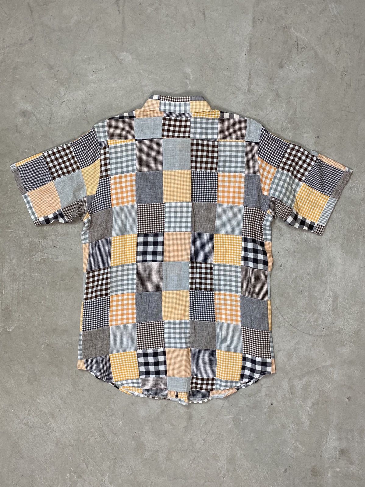 Bape Bape “Baby Milo” Patchwork Shirt Size US M / EU 48-50 / 2 - 7 Thumbnail