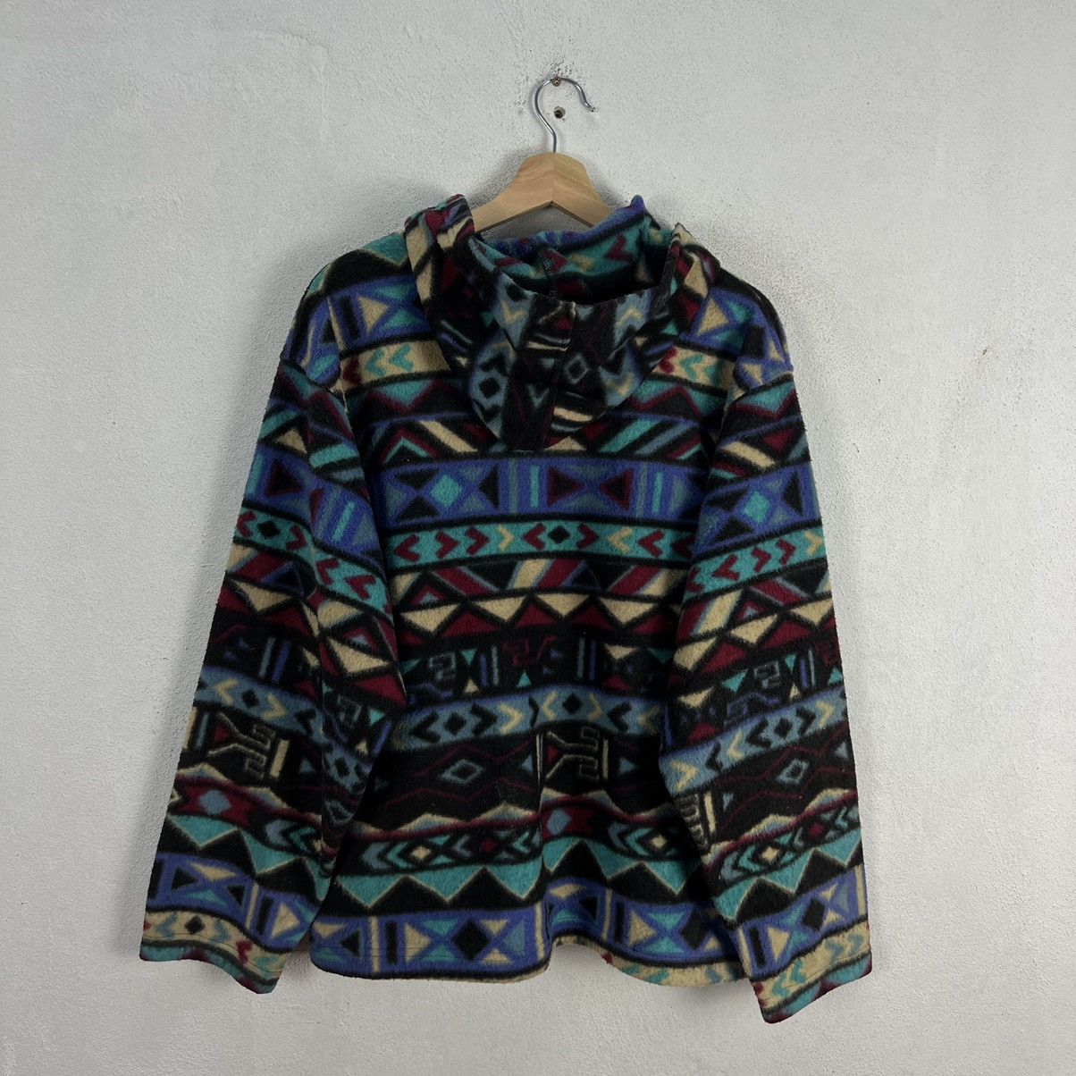 Japanese Brand RARE AZTEC NAVAJO DESIGN FLEECE JACKET EPTEMETE SPORTS JAPAN Size US L / EU 52-54 / 3 - 8 Thumbnail