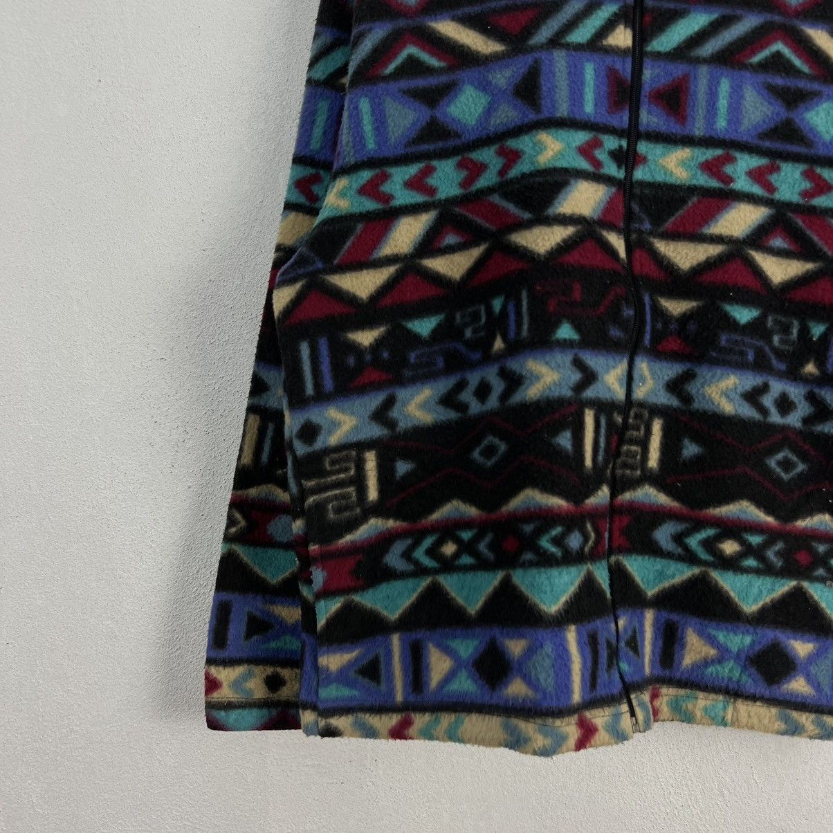 Japanese Brand RARE AZTEC NAVAJO DESIGN FLEECE JACKET EPTEMETE SPORTS JAPAN Size US L / EU 52-54 / 3 - 3 Thumbnail