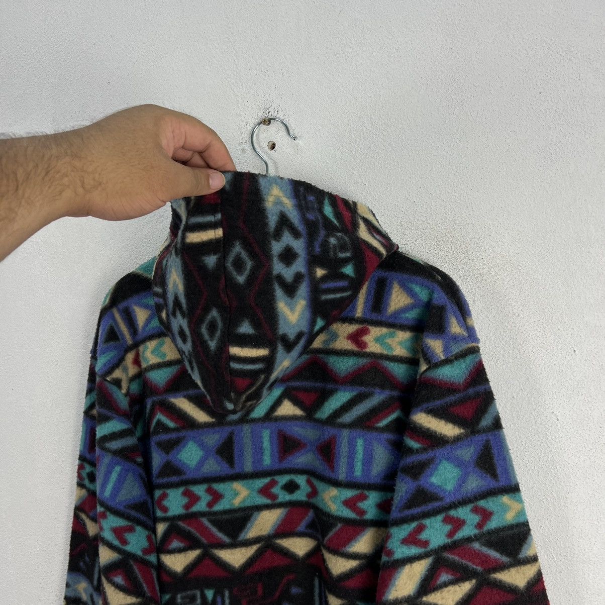 Japanese Brand RARE AZTEC NAVAJO DESIGN FLEECE JACKET EPTEMETE SPORTS JAPAN Size US L / EU 52-54 / 3 - 9 Thumbnail