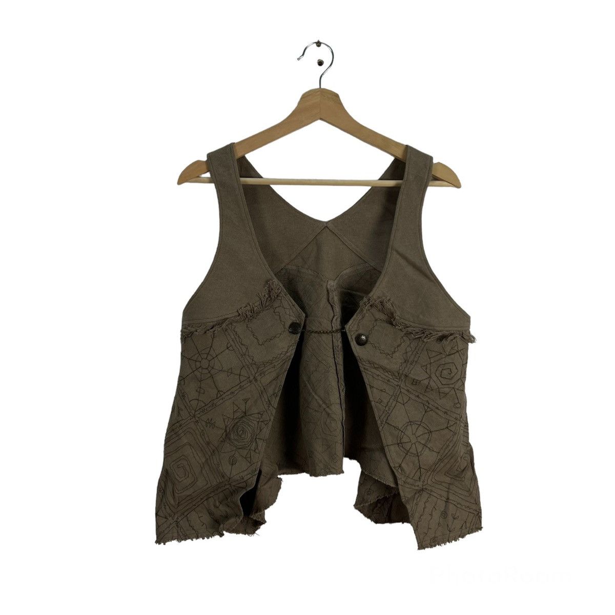 Japanese Brand VINTAGE VEST JAPON ACCOLE Size US M / EU 48-50 / 2 - 1 Thumbnail
