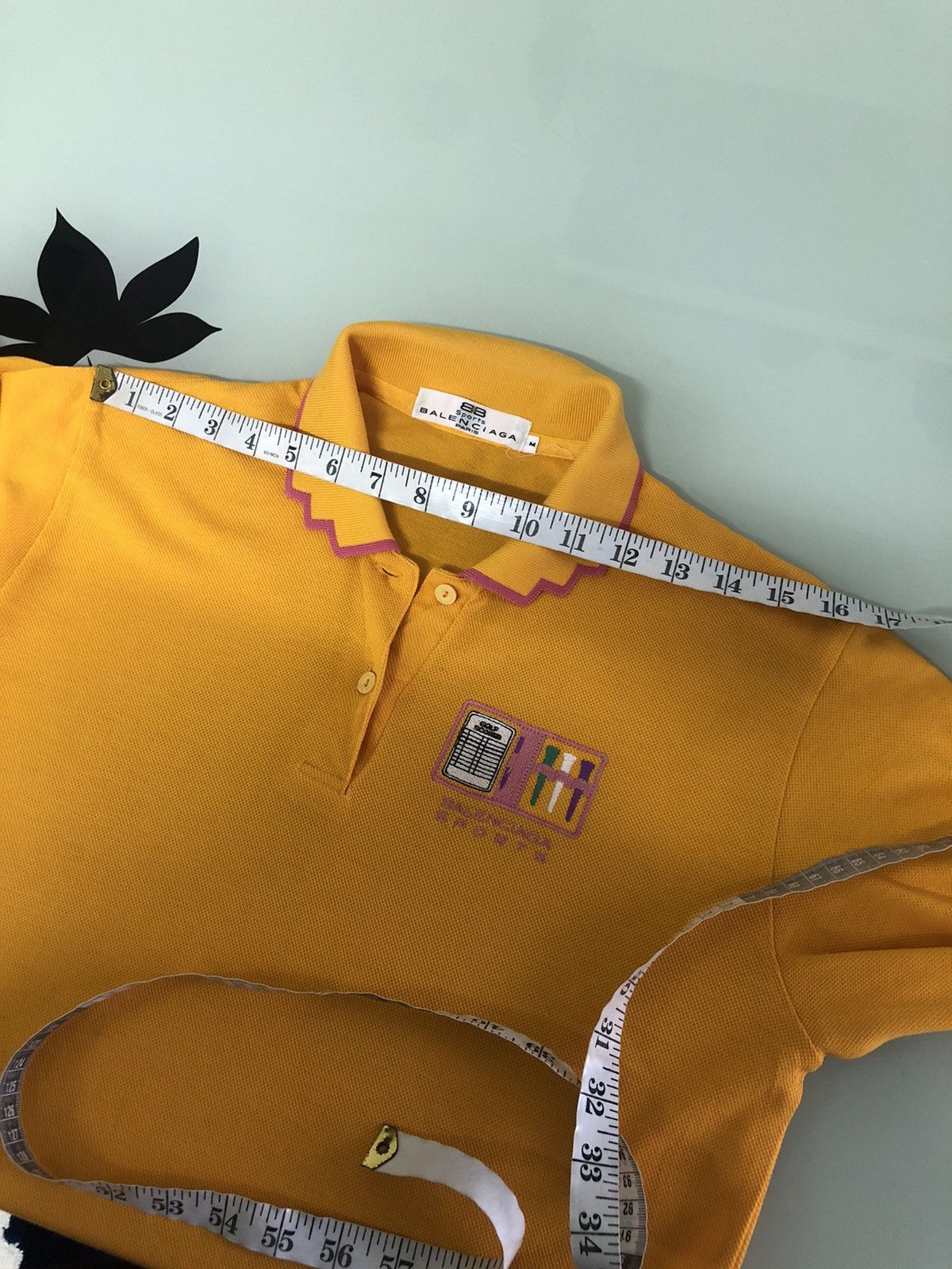 Balenciaga Vintage Balenciaga Sport Long Sleeve Polo Shirt Size M / US 6-8 / IT 42-44 - 23 Thumbnail