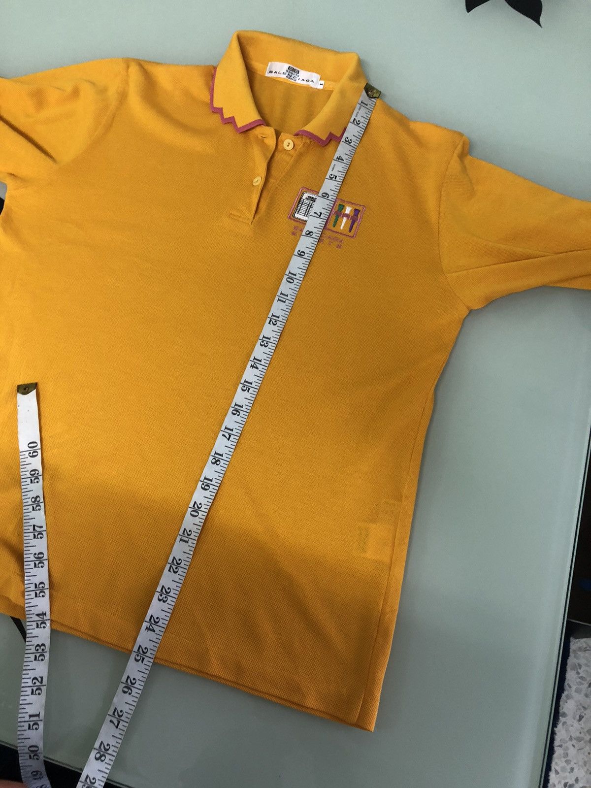 Balenciaga Vintage Balenciaga Sport Long Sleeve Polo Shirt Size M / US 6-8 / IT 42-44 - 22 Thumbnail