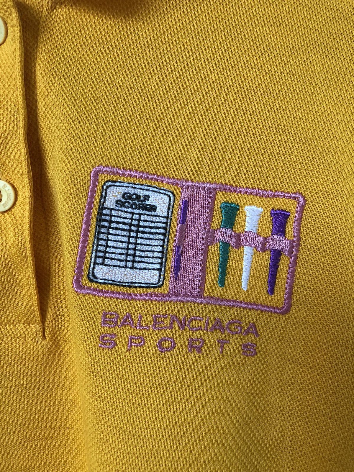 Balenciaga Vintage Balenciaga Sport Long Sleeve Polo Shirt Size M / US 6-8 / IT 42-44 - 14 Thumbnail
