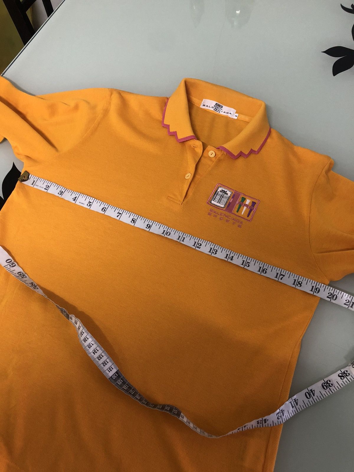 Balenciaga Vintage Balenciaga Sport Long Sleeve Polo Shirt Size M / US 6-8 / IT 42-44 - 21 Thumbnail