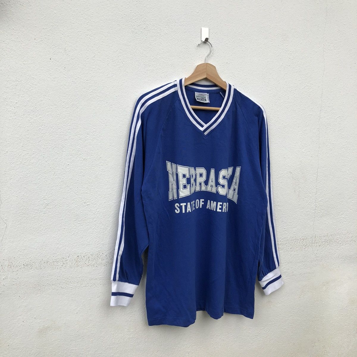 Japanese Brand QUICKEYED ATHLETIC LONG SLEEVE BIG LOGO INSPIRED BY ADIDAS Size US L / EU 52-54 / 3 - 2 Thumbnail