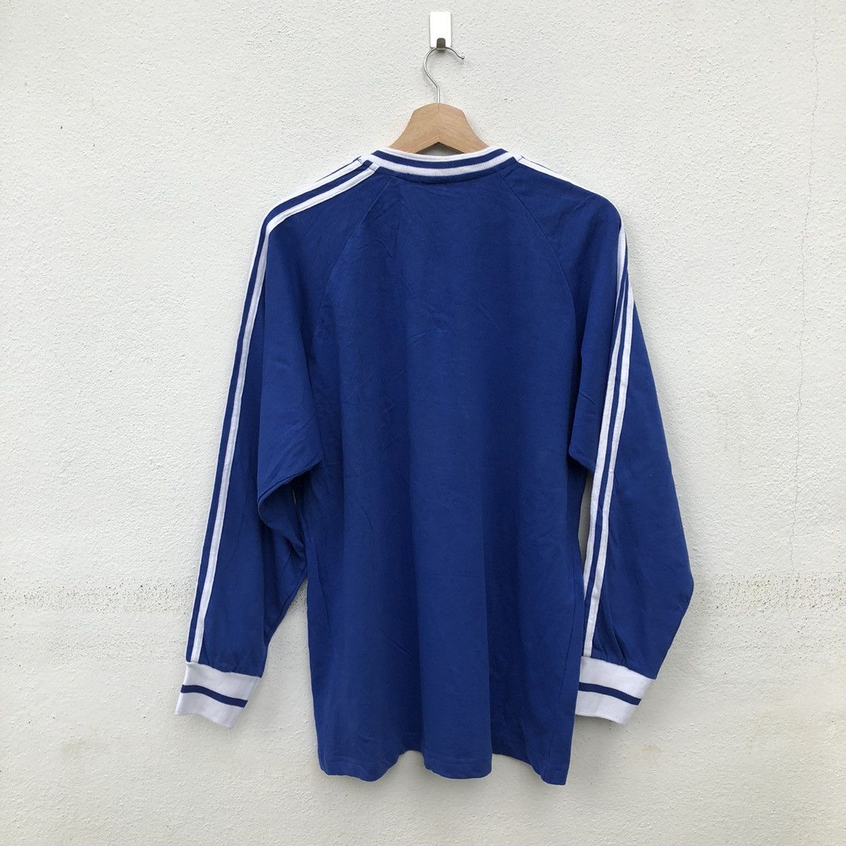 Japanese Brand QUICKEYED ATHLETIC LONG SLEEVE BIG LOGO INSPIRED BY ADIDAS Size US L / EU 52-54 / 3 - 8 Thumbnail