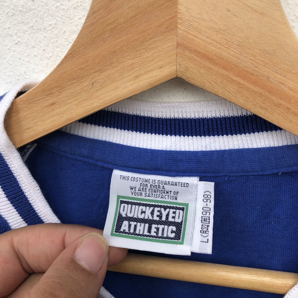 Japanese Brand QUICKEYED ATHLETIC LONG SLEEVE BIG LOGO INSPIRED BY ADIDAS Size US L / EU 52-54 / 3 - 6 Thumbnail