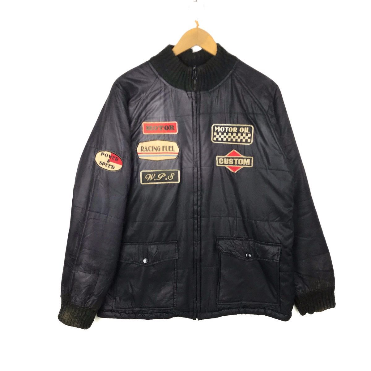 Vintage Vintage Motor Oil Racing Custom Patches Riversible Jacket Size US L / EU 52-54 / 3 - 1 Thumbnail