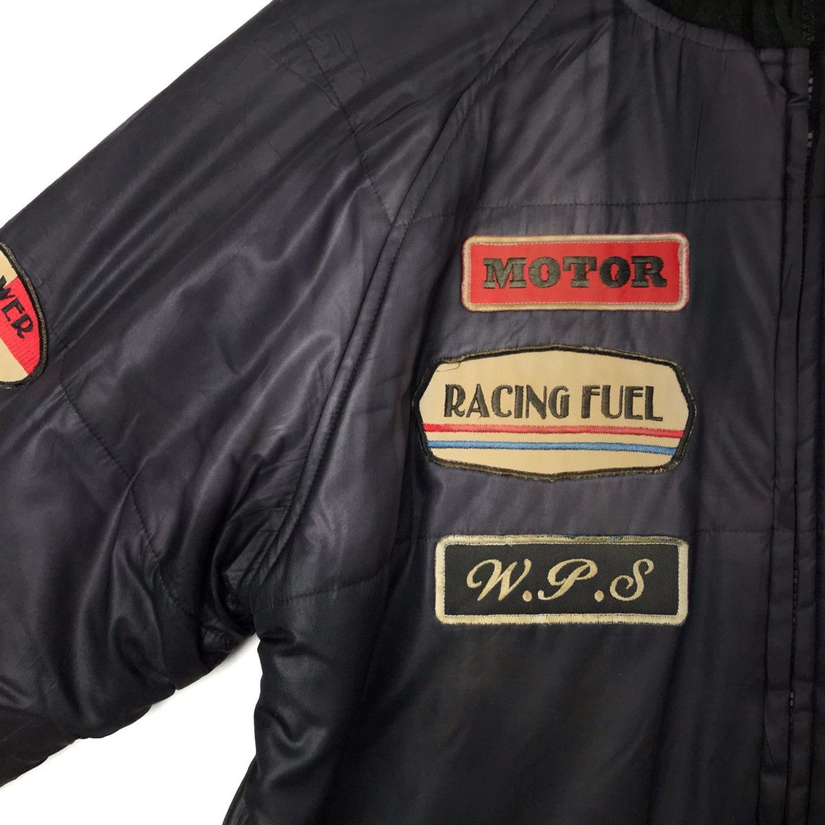 Vintage Vintage Motor Oil Racing Custom Patches Riversible Jacket Size US L / EU 52-54 / 3 - 4 Thumbnail