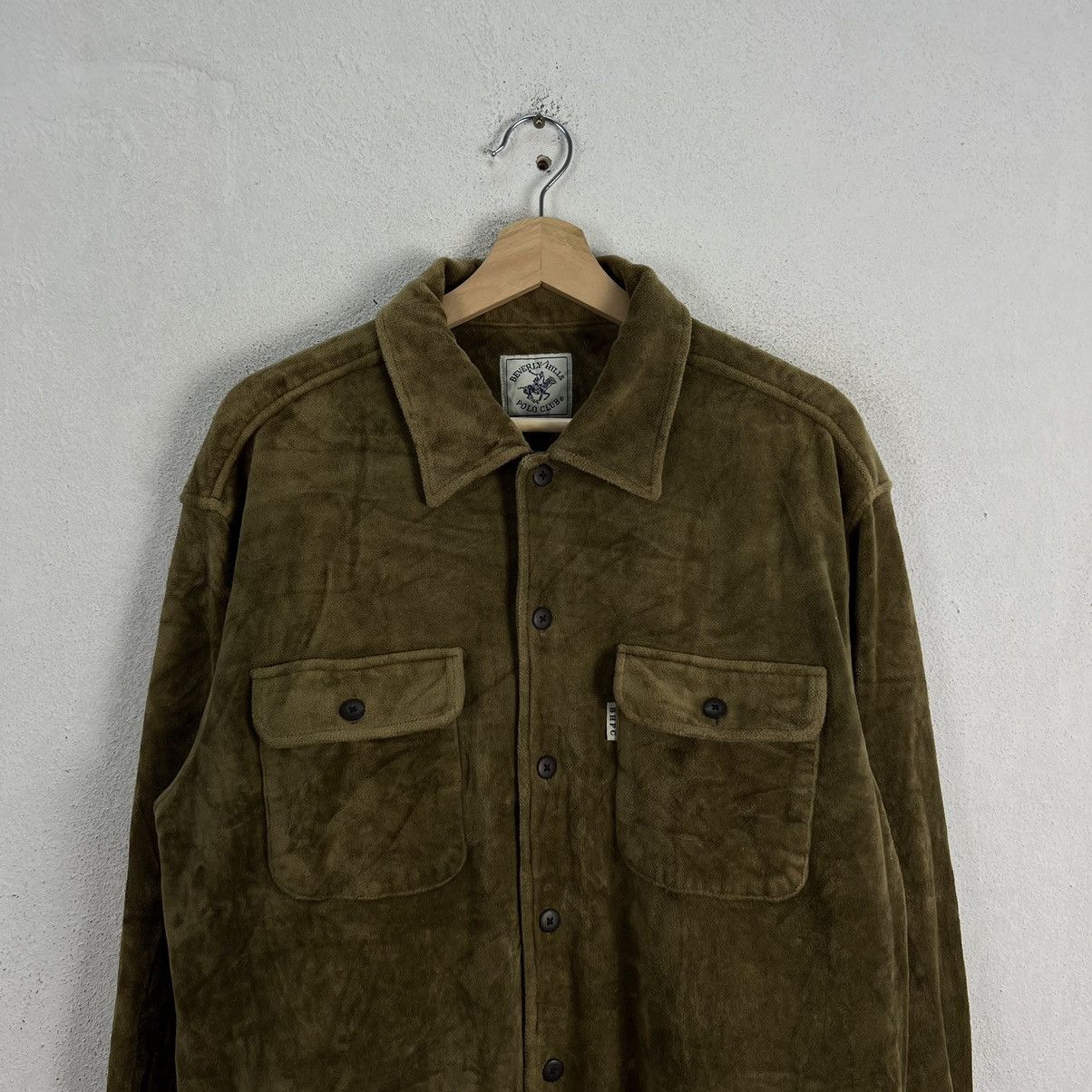 Japanese Brand VINTAGE VELVET JACKET BEVERLY HILLS POLO CLUB JAPAN Size US L / EU 52-54 / 3 - 4 Thumbnail