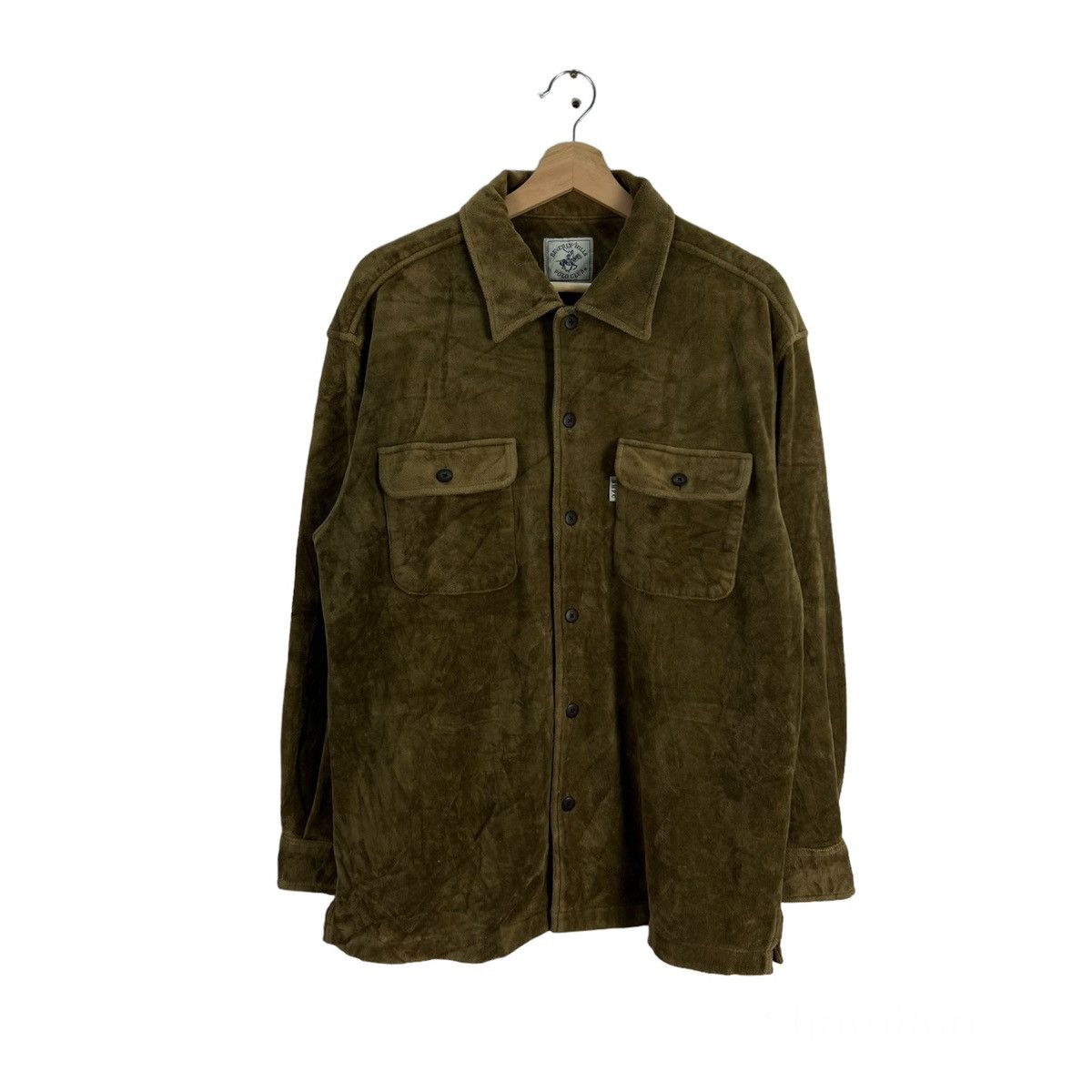 Japanese Brand VINTAGE VELVET JACKET BEVERLY HILLS POLO CLUB JAPAN Size US L / EU 52-54 / 3 - 1 Thumbnail