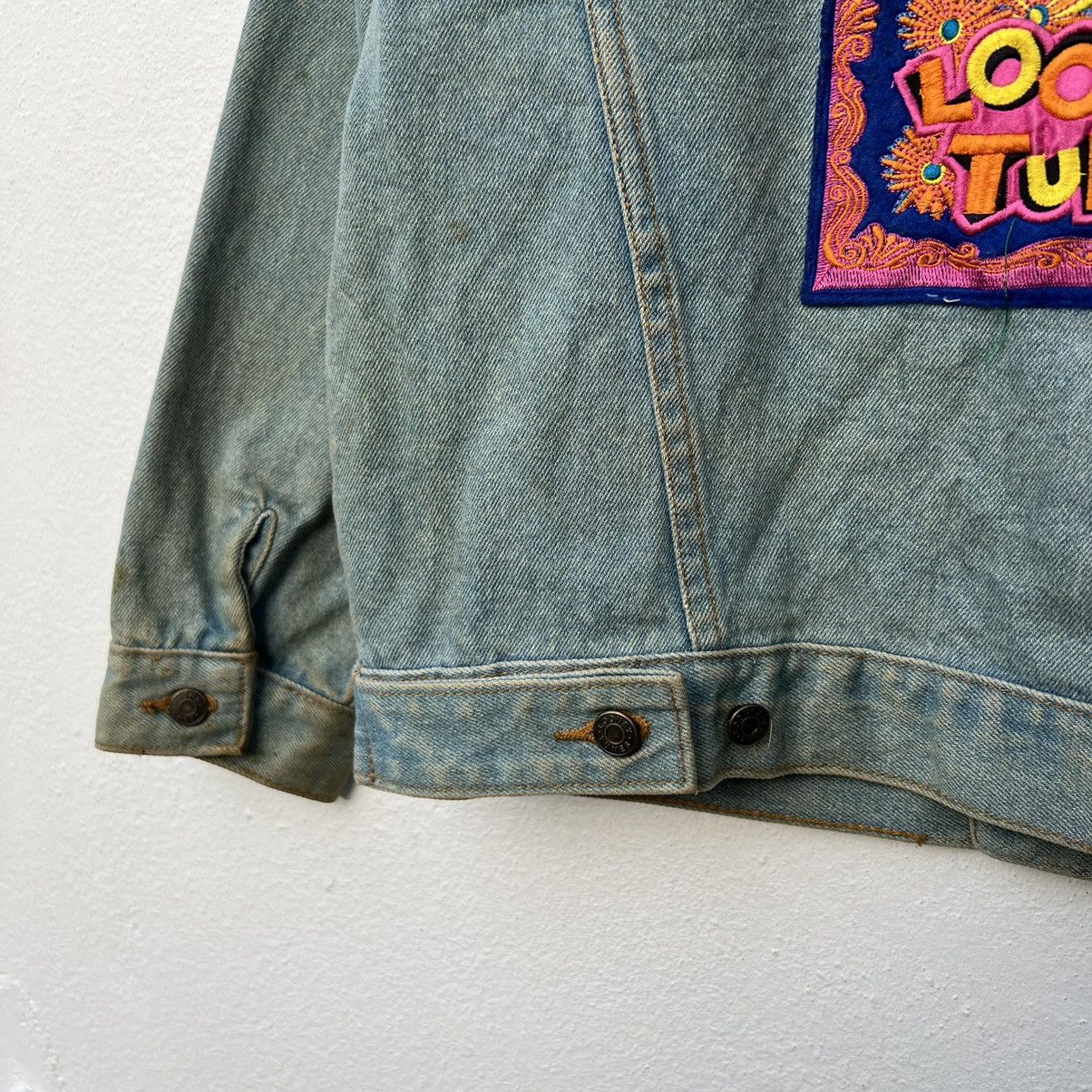 Cartoon Network × Japanese Brand VINTAGE LOONEY TUNES BIG LOGO CARTOON DENIM JACKET Size US M / EU 48-50 / 2 - 10 Thumbnail