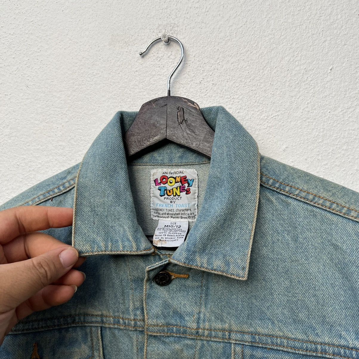 Cartoon Network × Japanese Brand VINTAGE LOONEY TUNES BIG LOGO CARTOON DENIM JACKET Size US M / EU 48-50 / 2 - 6 Thumbnail