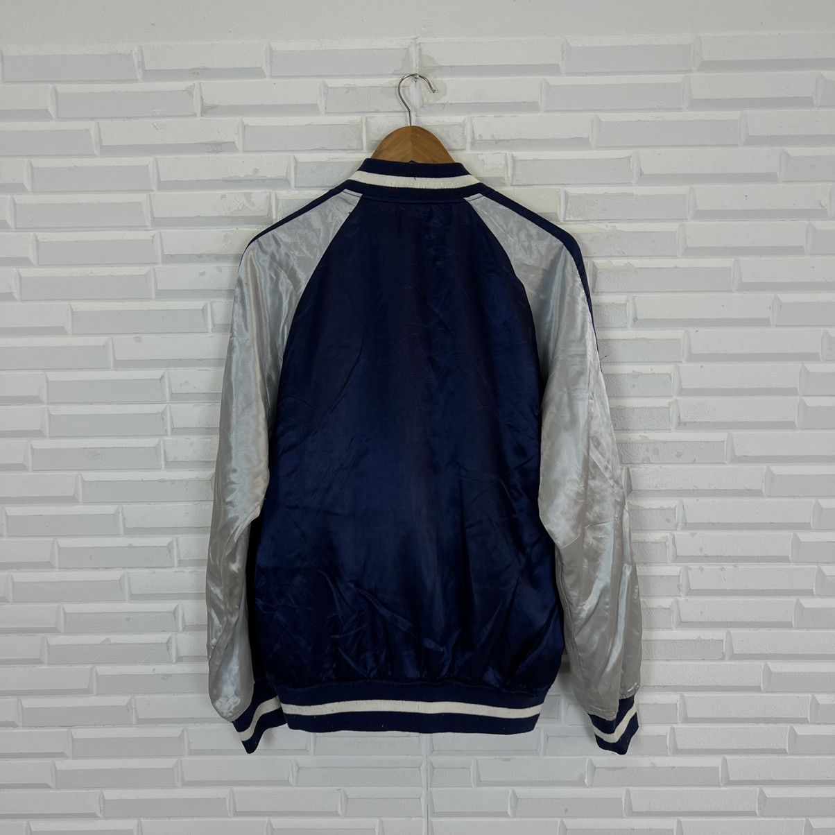 Japanese Brand RARE SUKAJAN JACKET DRAGON TIGER EMBROIDED BIG LOGO Size US L / EU 52-54 / 3 - 9 Thumbnail