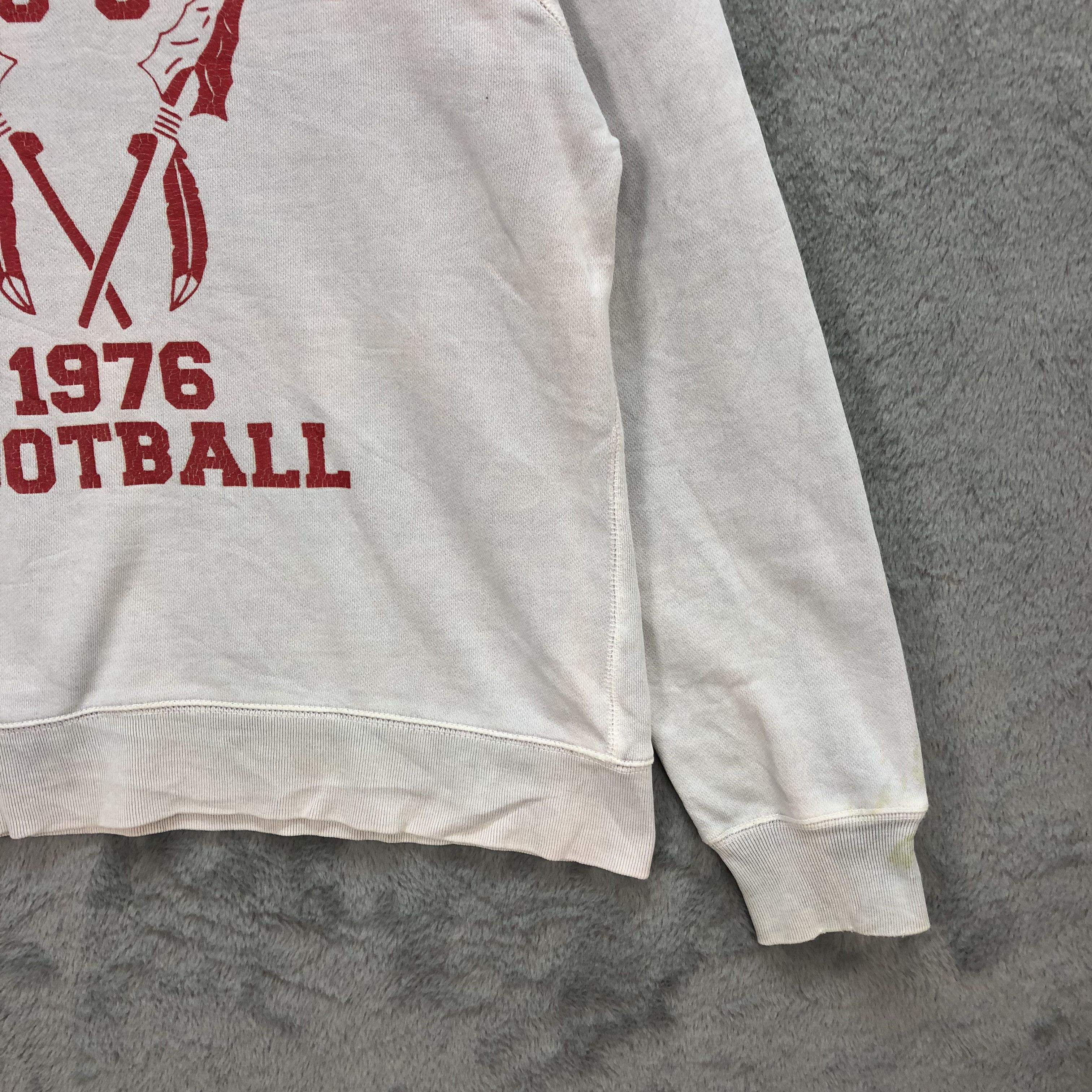 BARNS OUTFITTERS Vintage Redskins Football Big Logo Sweatshirts #5804-207 Size US S / EU 44-46 / 1 - 6 Thumbnail