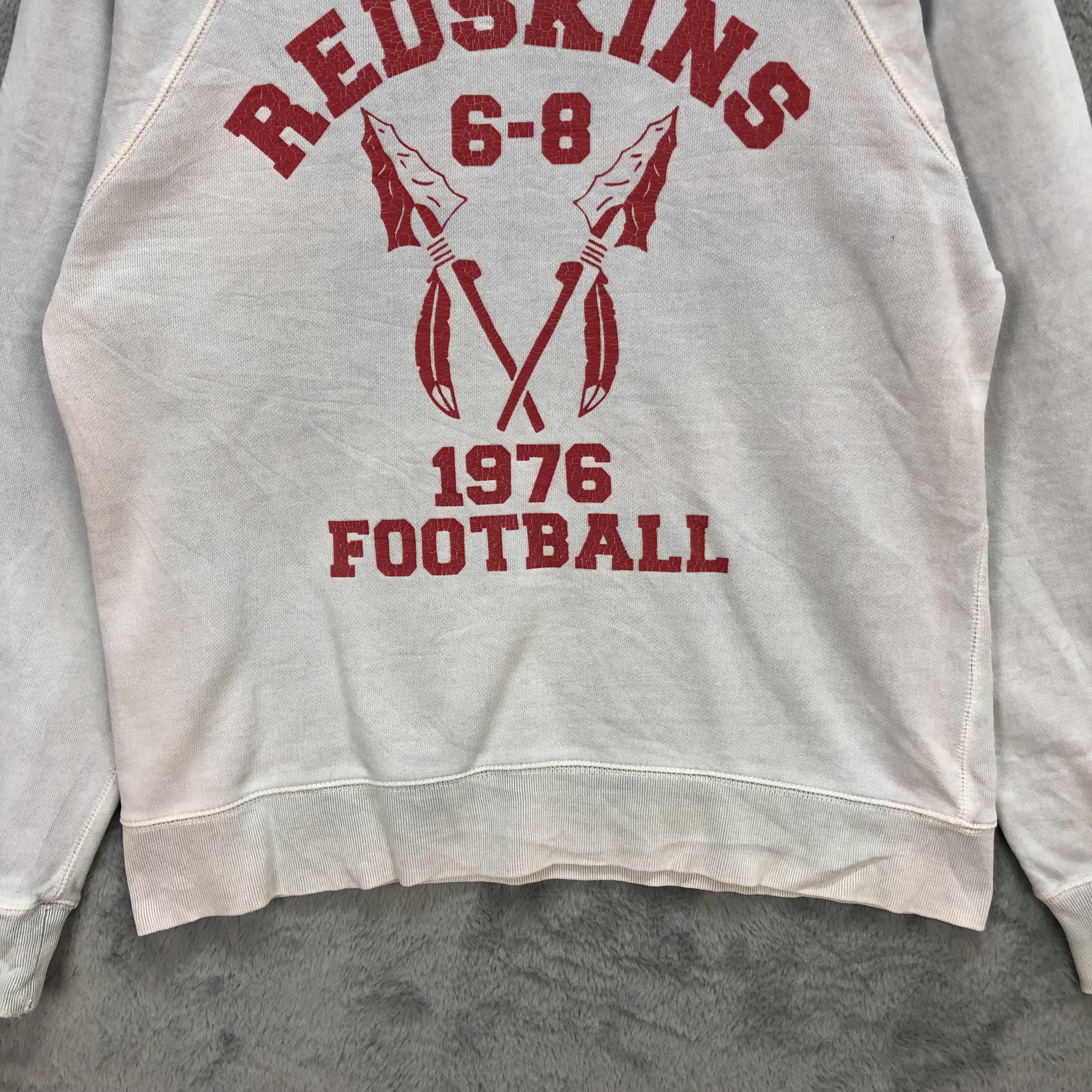 BARNS OUTFITTERS Vintage Redskins Football Big Logo Sweatshirts #5804-207 Size US S / EU 44-46 / 1 - 4 Thumbnail