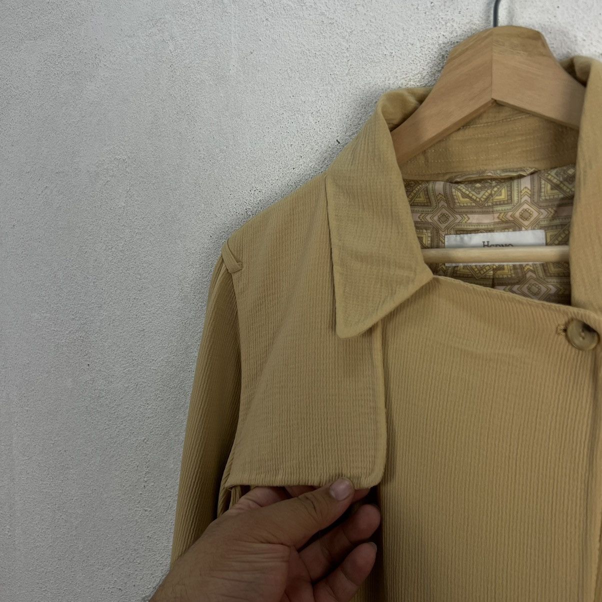 Herno VINTAGE HERNO ITALIAN DESIGNER LONG JACKET Size M / US 6-8 / IT 42-44 - 9 Thumbnail