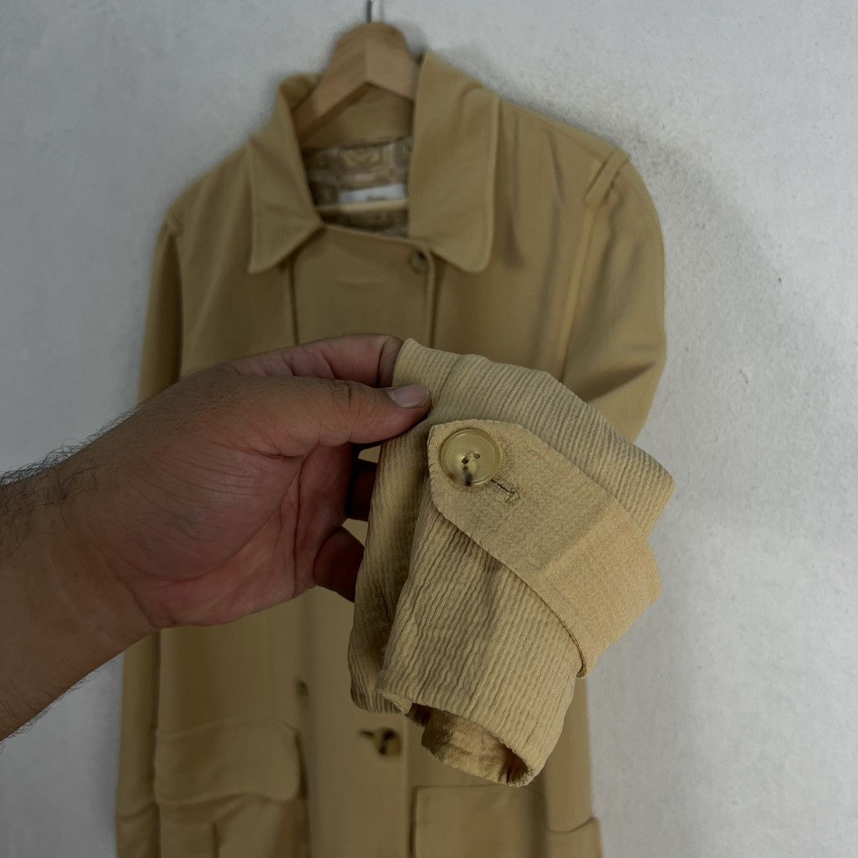 Herno VINTAGE HERNO ITALIAN DESIGNER LONG JACKET Size M / US 6-8 / IT 42-44 - 6 Thumbnail